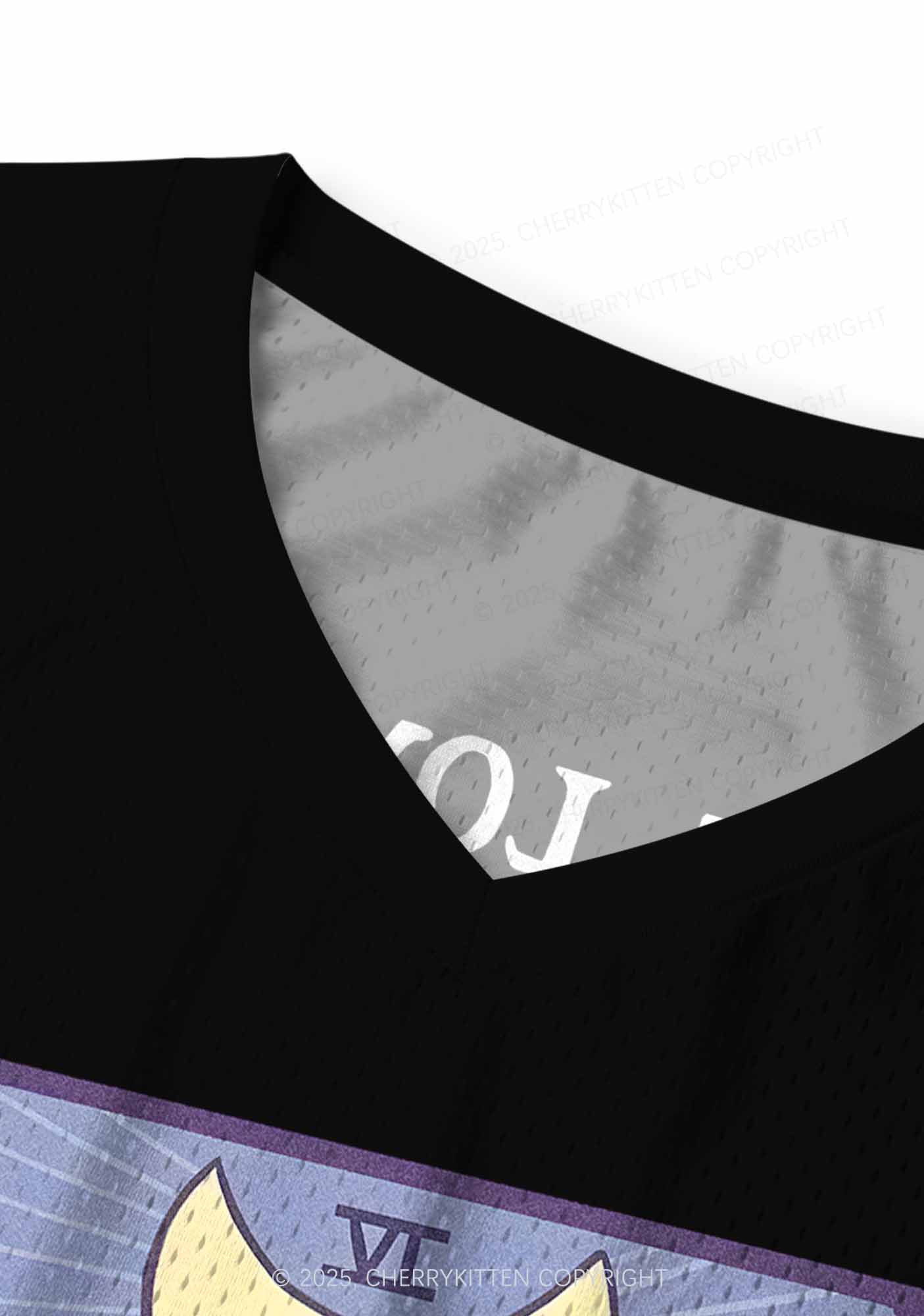 Custom Halloween Black The Lovers Y2K Sport Jersey Tank Cherrykitten