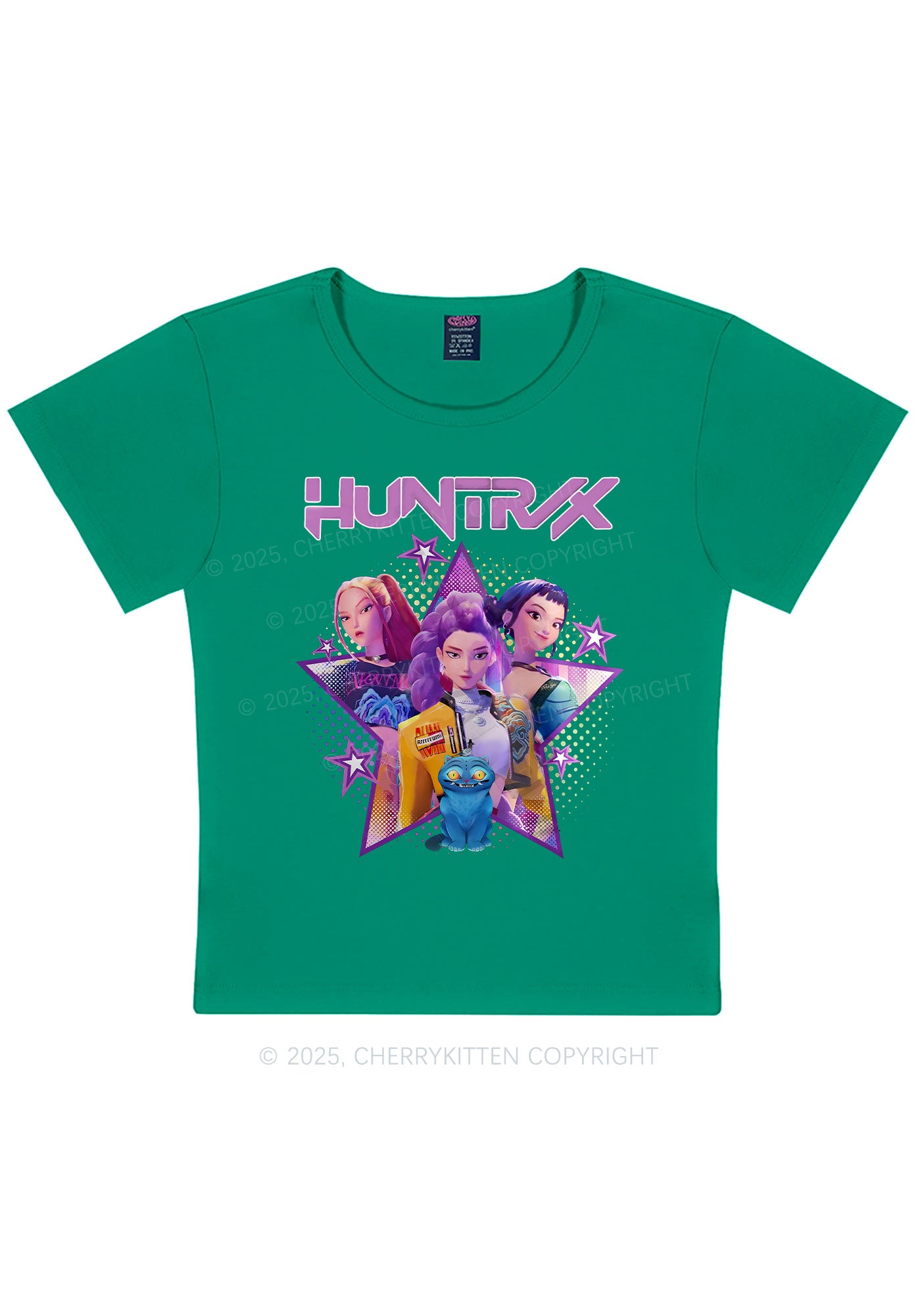 Kpop Stars Y2K Baby Tee Cherrykitten