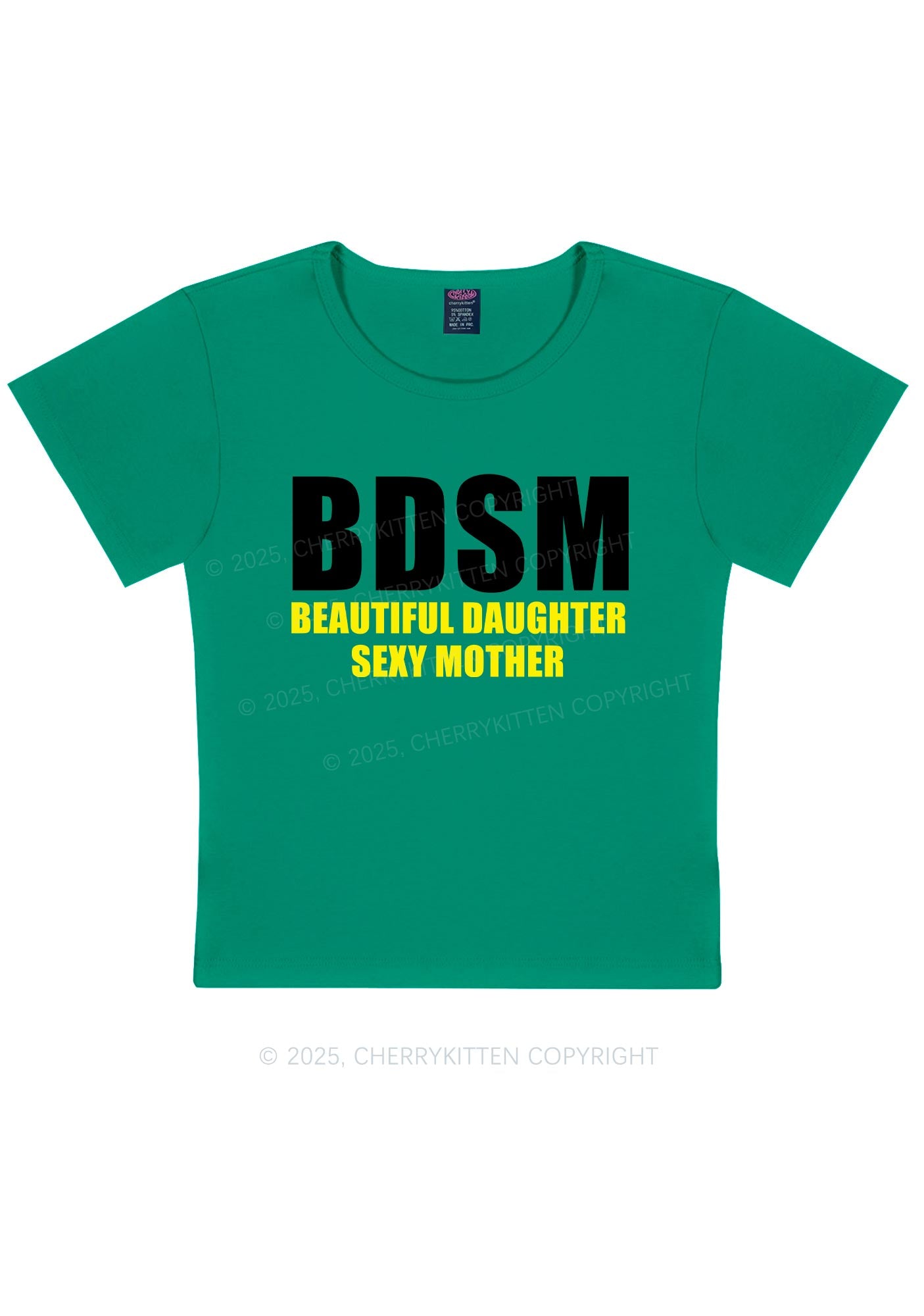 BDSM Daughter Mother Y2K Baby Tee Cherrykitten