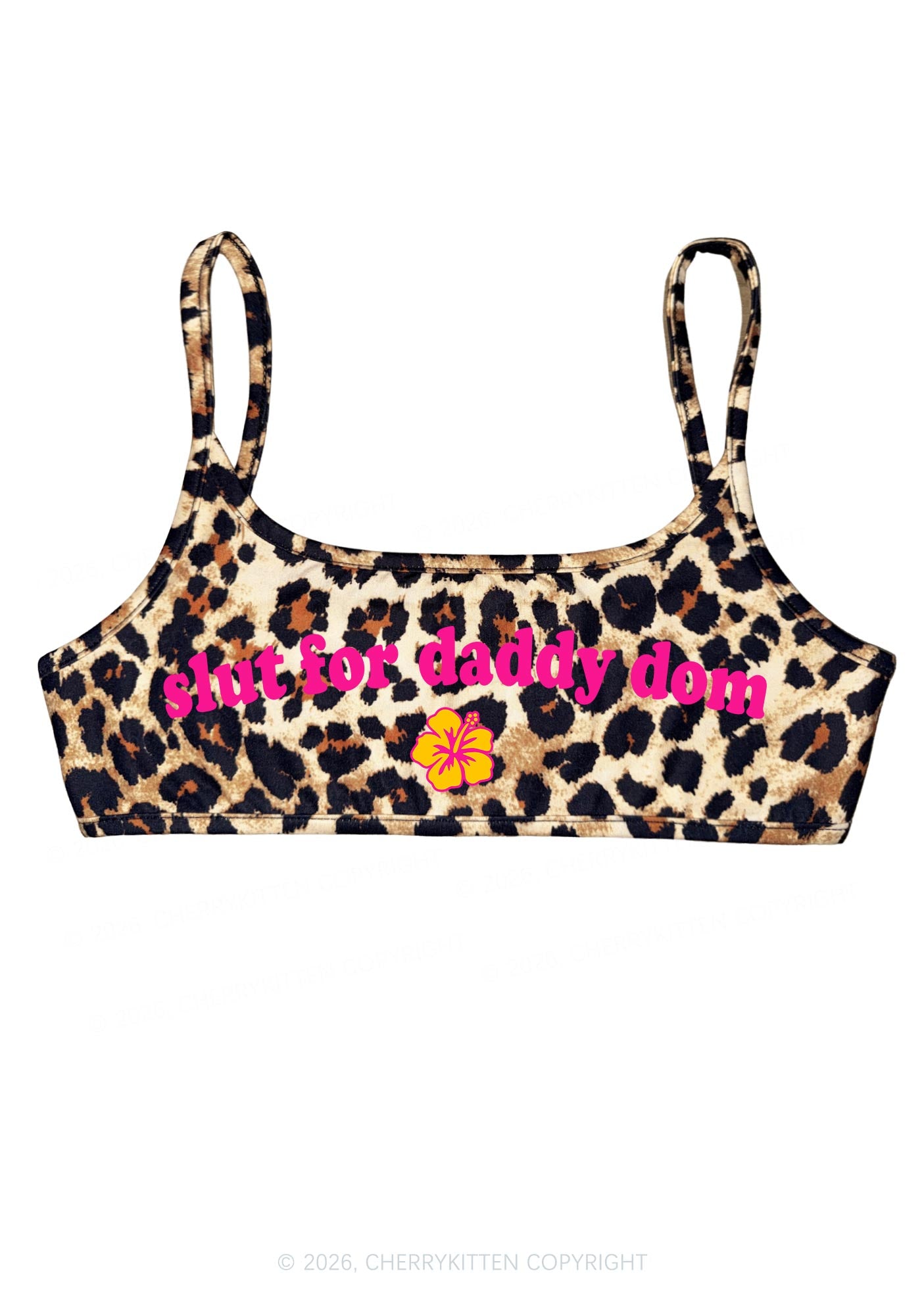 Slxt For Daddy Dom Y2K Super Crop Cami Cherrykitten