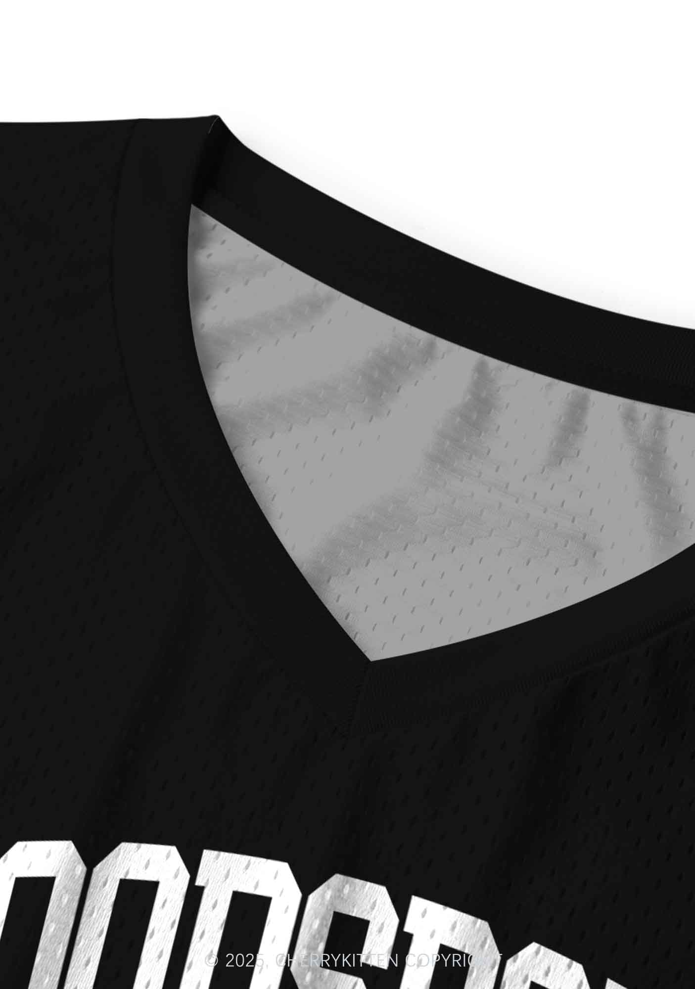 Halloween Custom Black Horror Club Y2K Sport Jersey Tank Cherrykitten