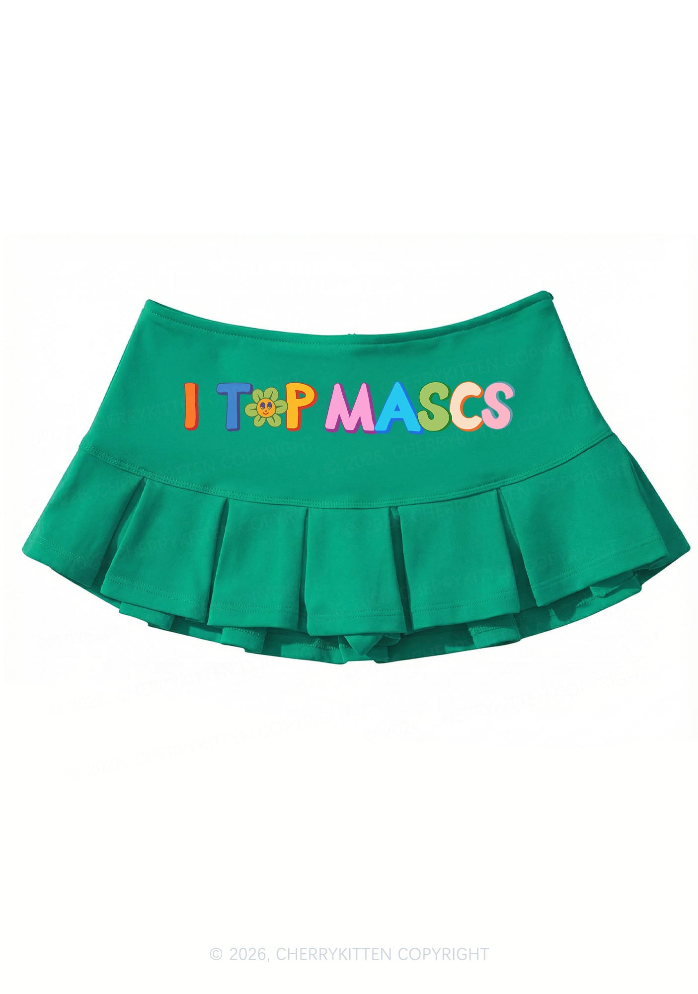 I Top Mascs Pride Y2K Mini Pleated Skirts Cherrykitten
