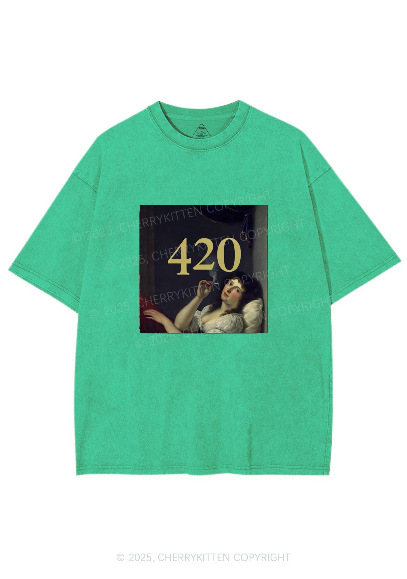 Four Twenty Y2K Washed Tee Cherrykitten