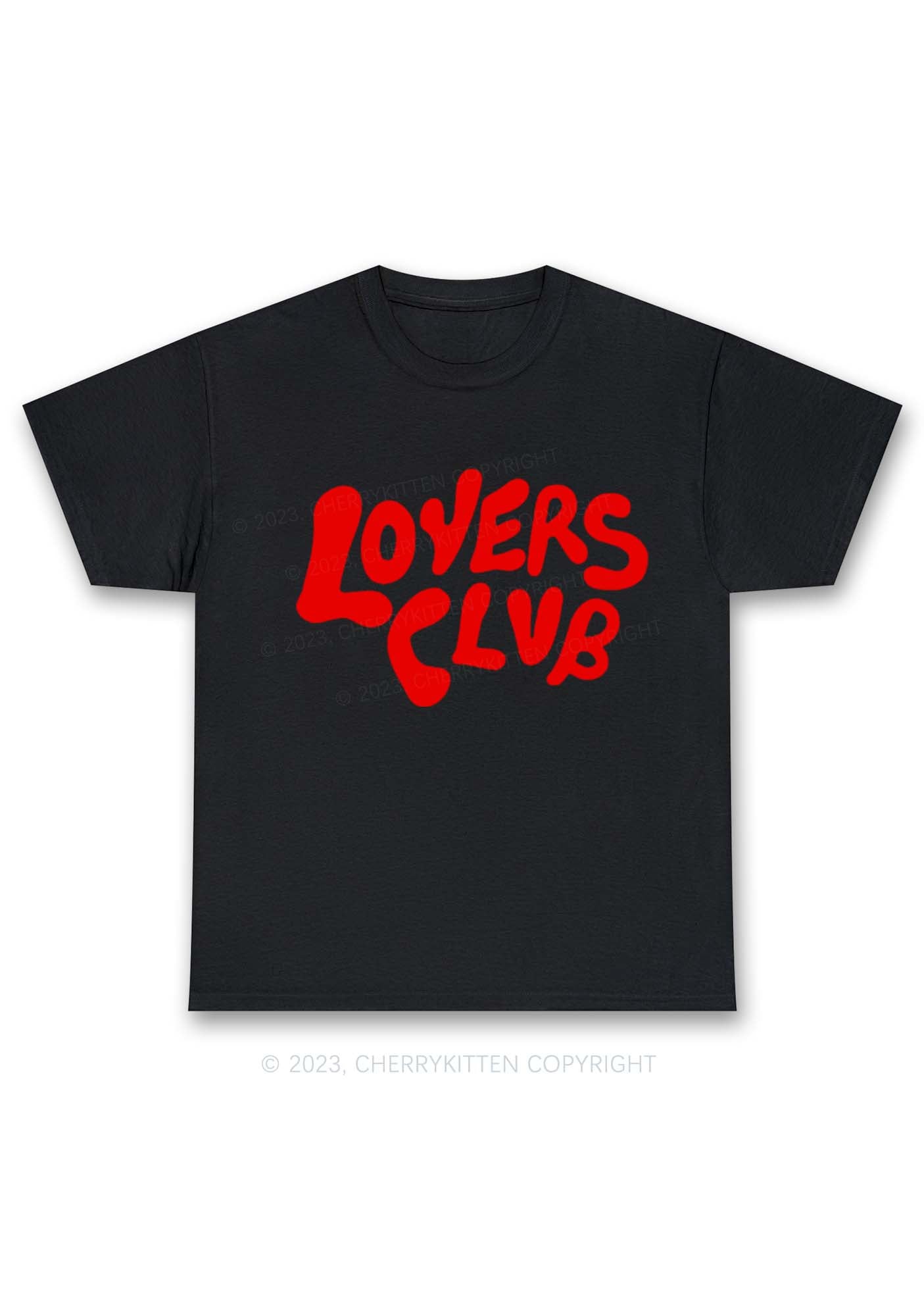 Lovers Club Y2K Chunky Shirt Cherrykitten