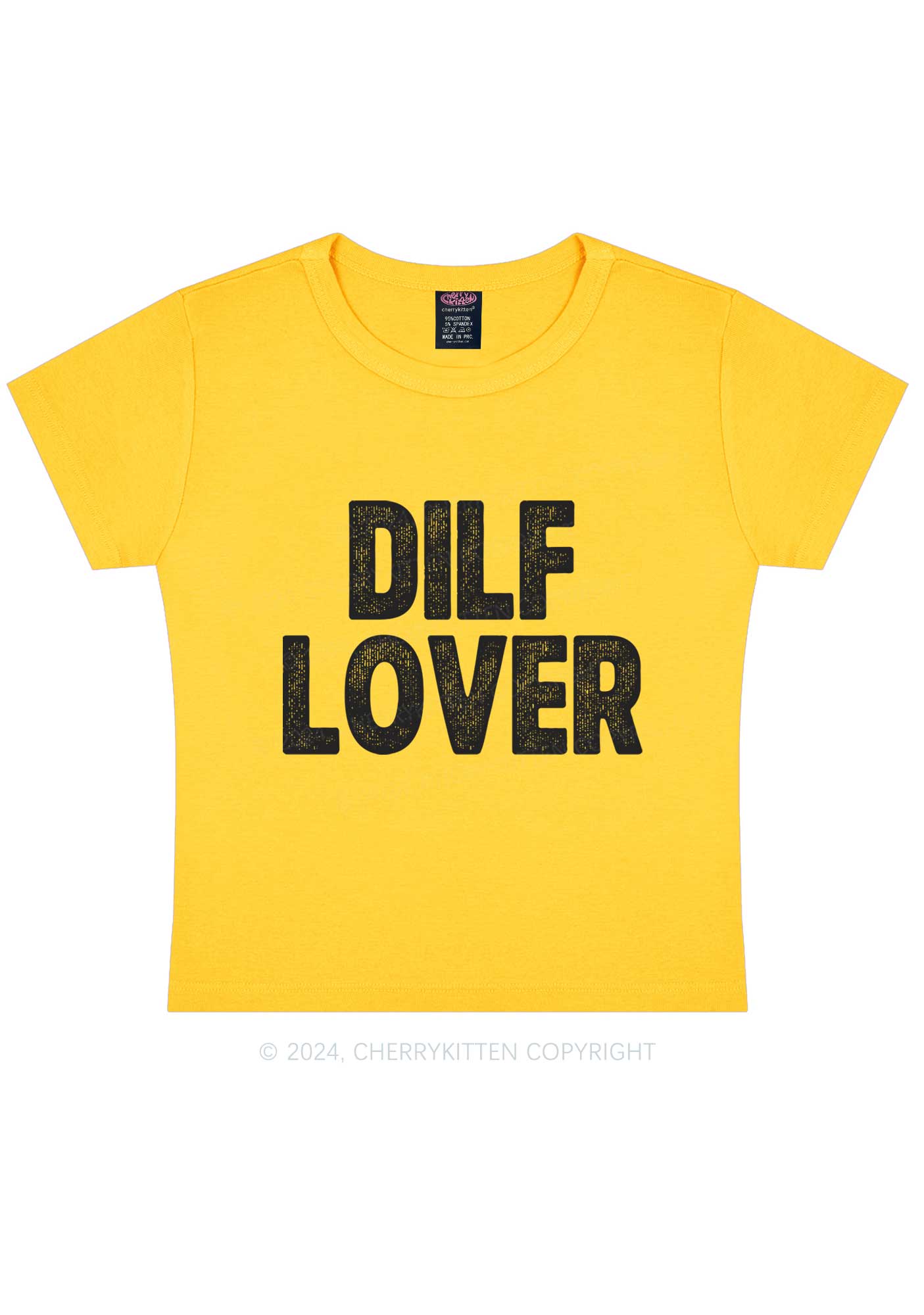 Dxxf Lover Y2K Baby Tee Cherrykitten