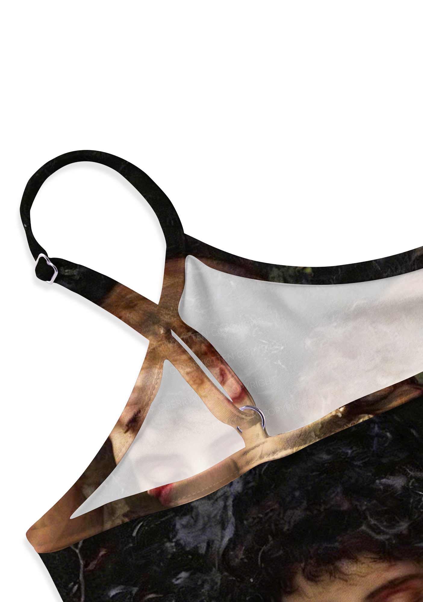 Vintage Victorian Women Art Pride Y2K Print Cami Crop Top Cherrykitten