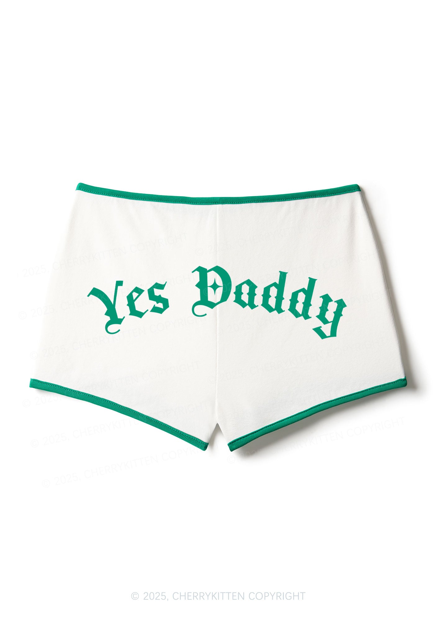 Yes Daddy Goth Y2K Booty Shorts Cherrykitten