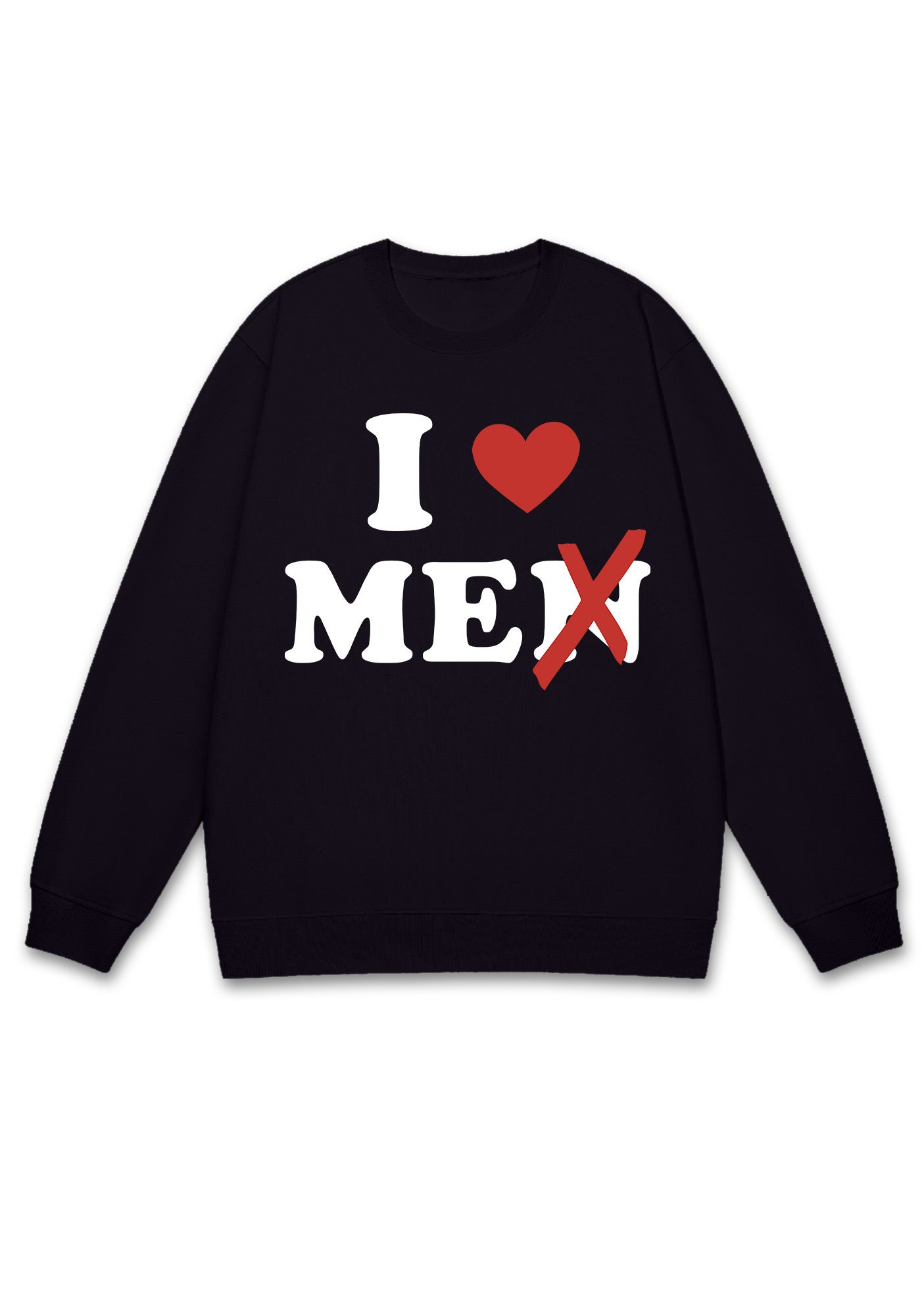 Love Me Not Men Y2K Sweatshirt