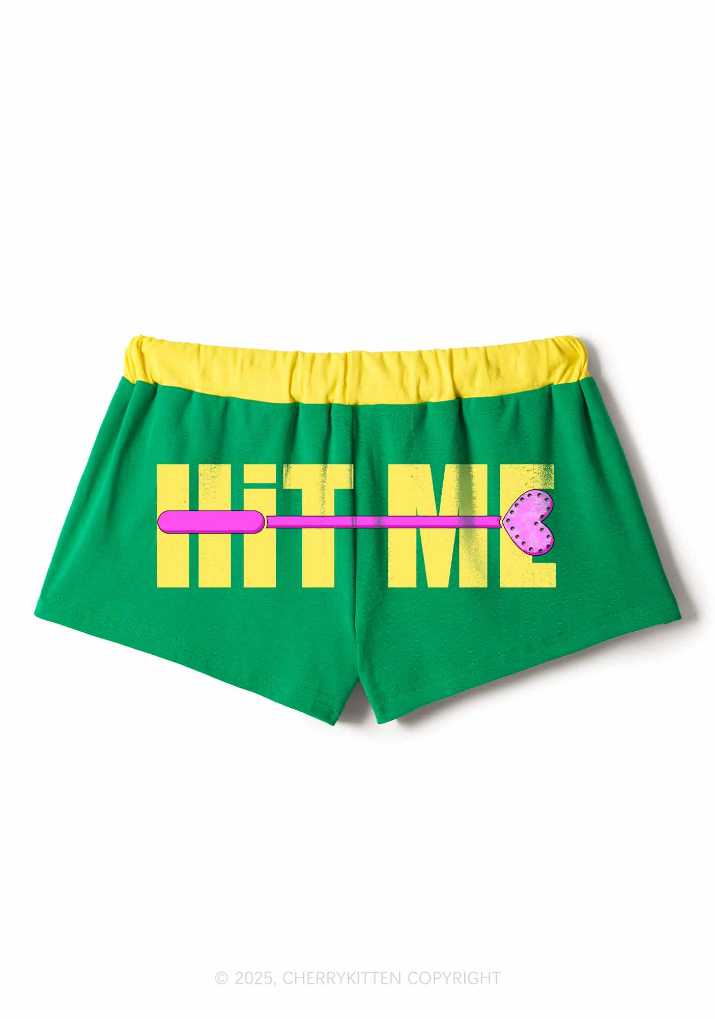 Hit Me Y2K Drawstring Mini Shorts Cherrykitten