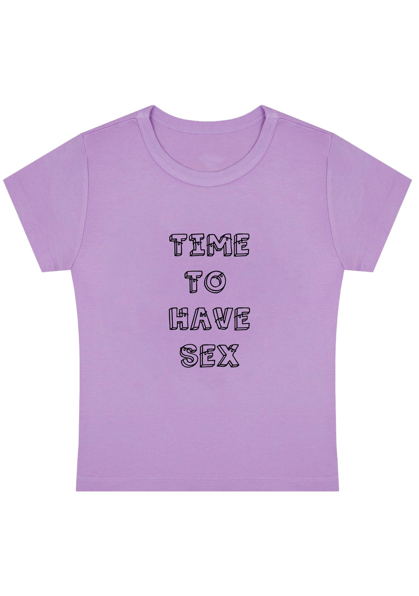 Curvy Time To Do Baby Tee