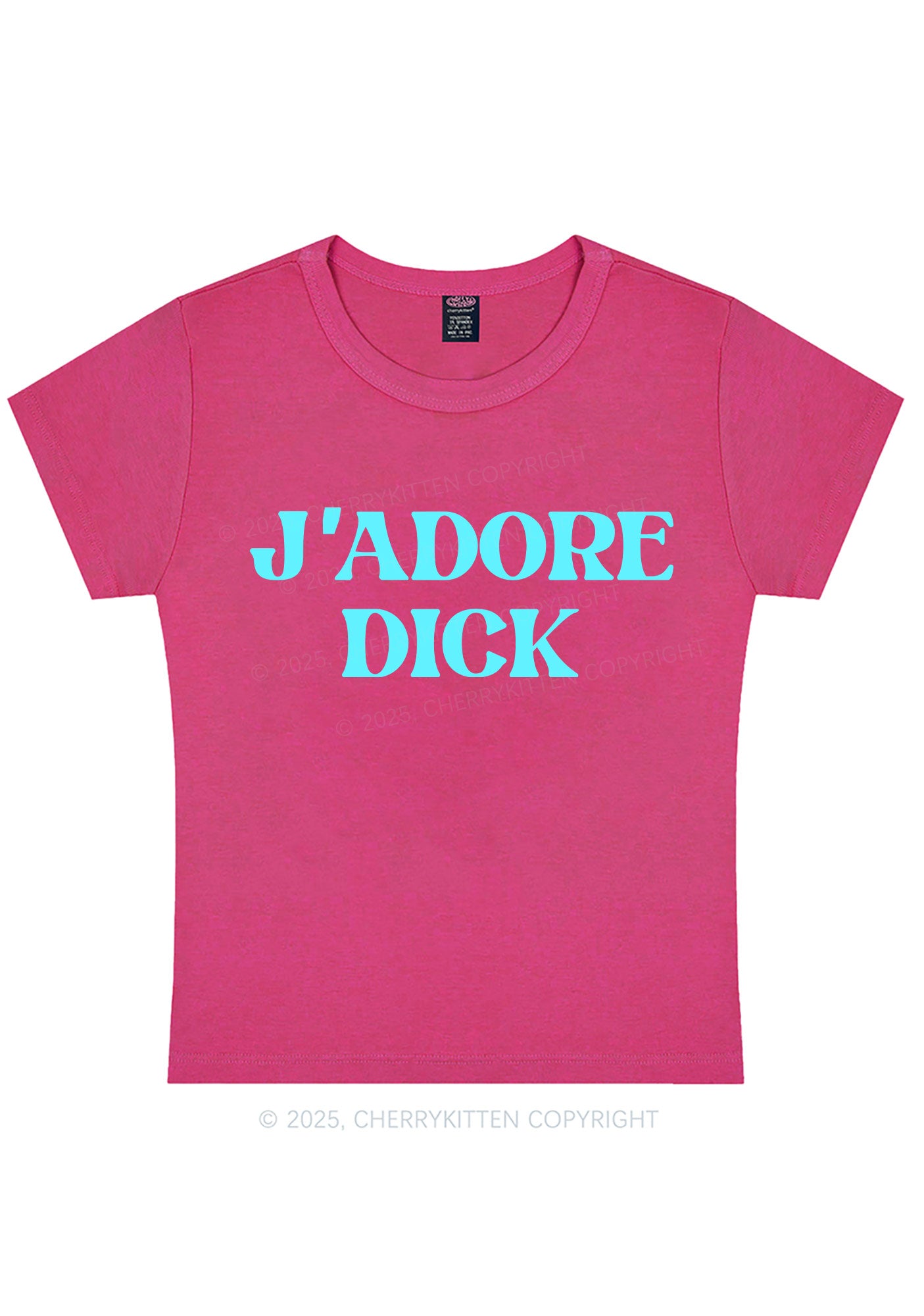 Jadore Dxxk Y2K Baby Tee Cherrykitten