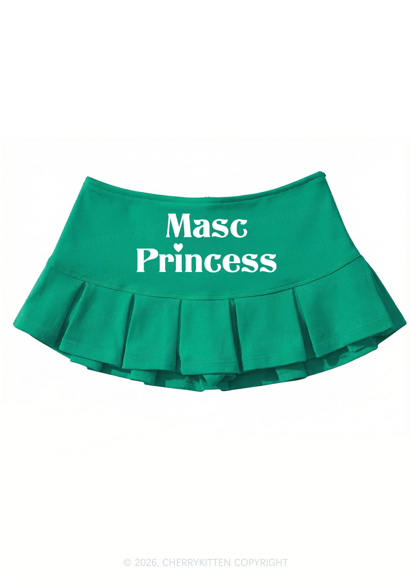 Masc Princess Pride Y2K Mini Pleated Skirts Cherrykitten