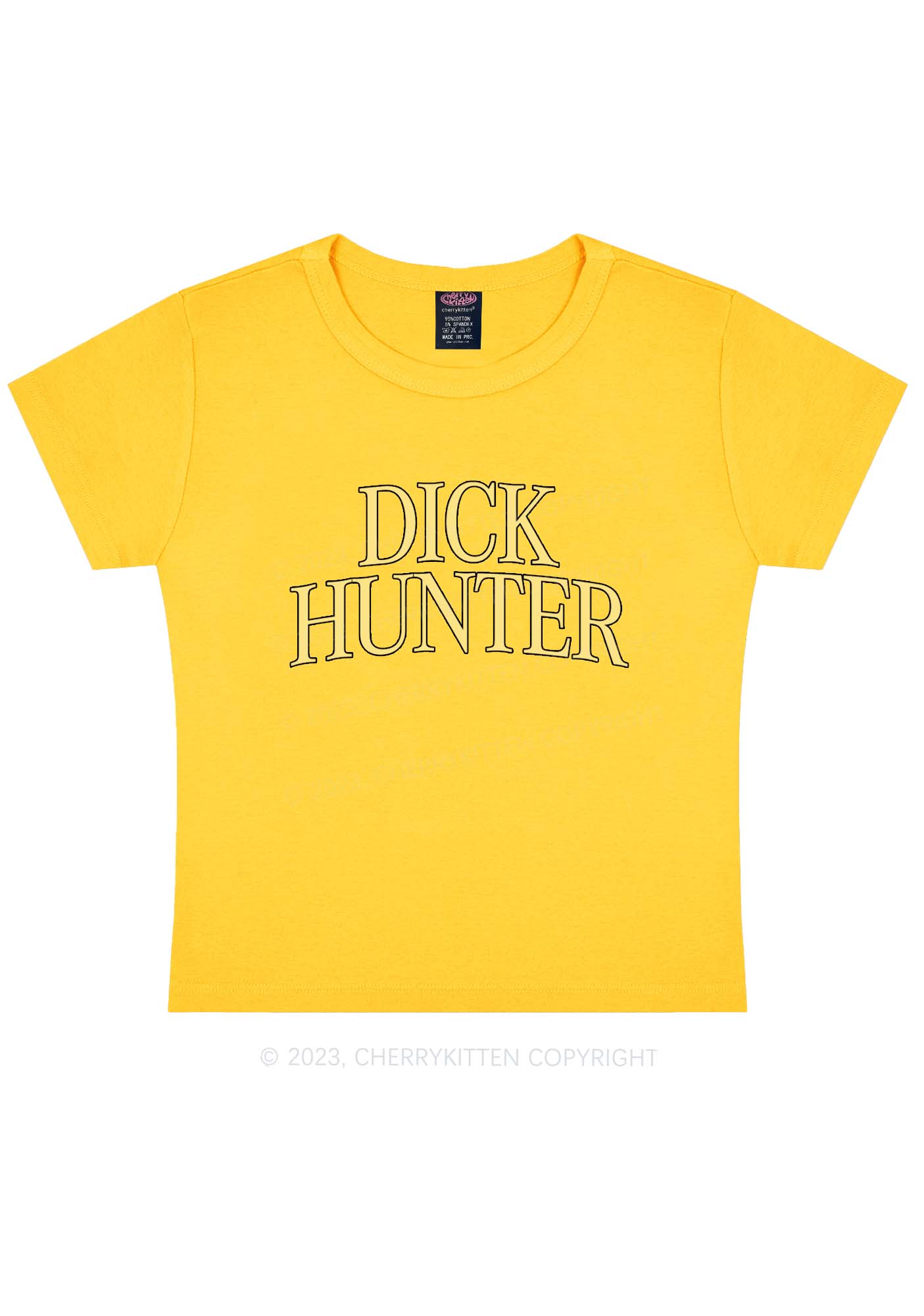 Dxxk Hunter Y2K Baby Tee Cherrykitten