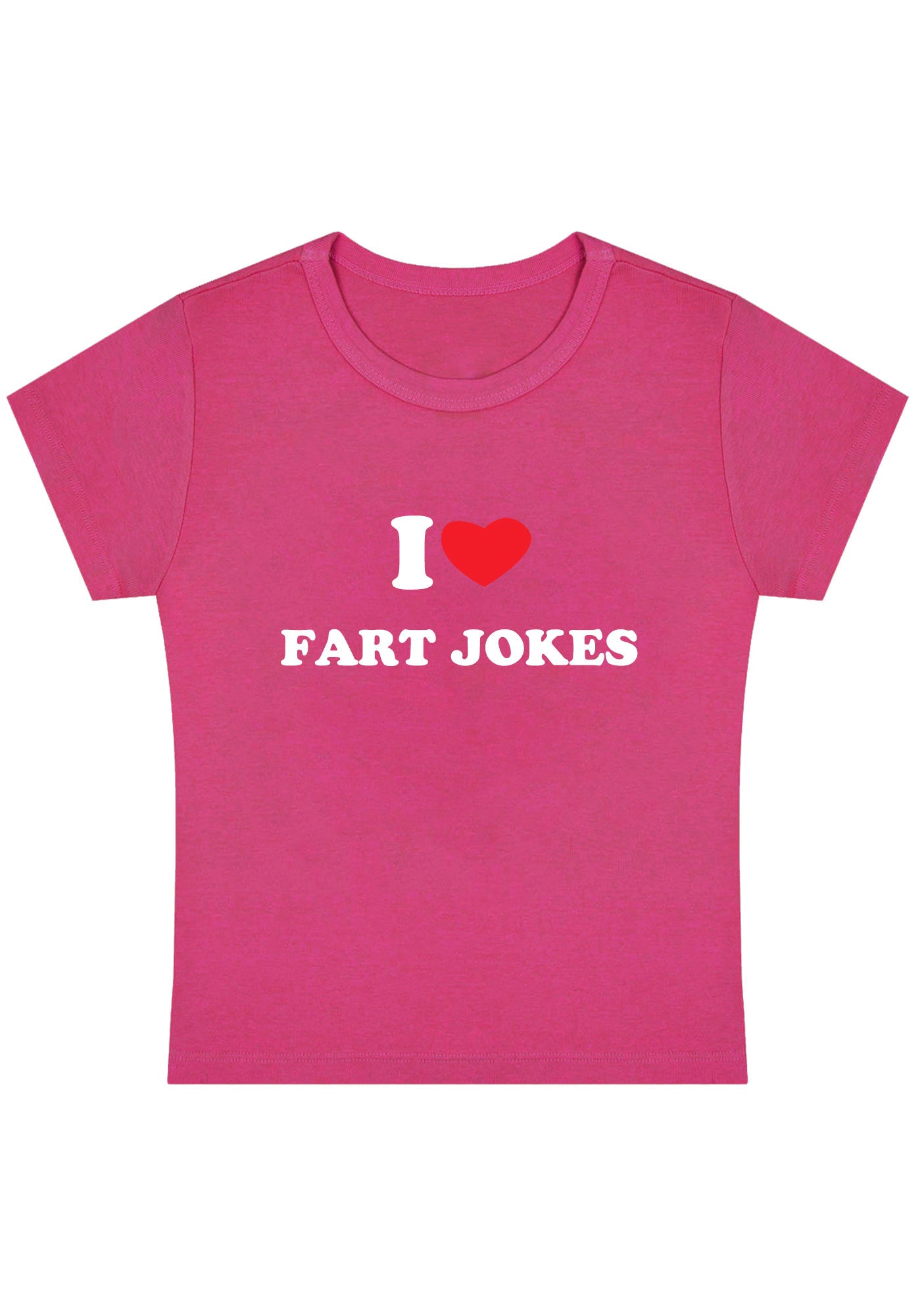 I Love Fxrt Jokes Y2K Baby Tee