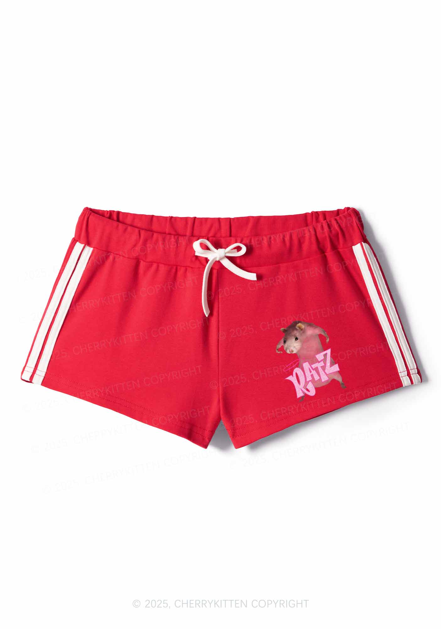 Pink Ratz Y2K Drawstring Mini Shorts Cherrykitten