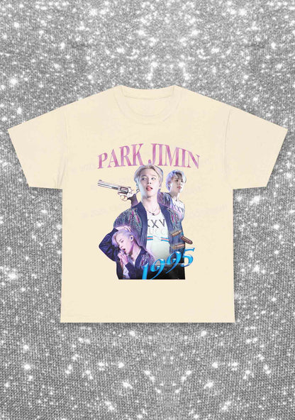 Park Jimin 1995 Kpop Y2K Chunky Shirt Cherrykitten