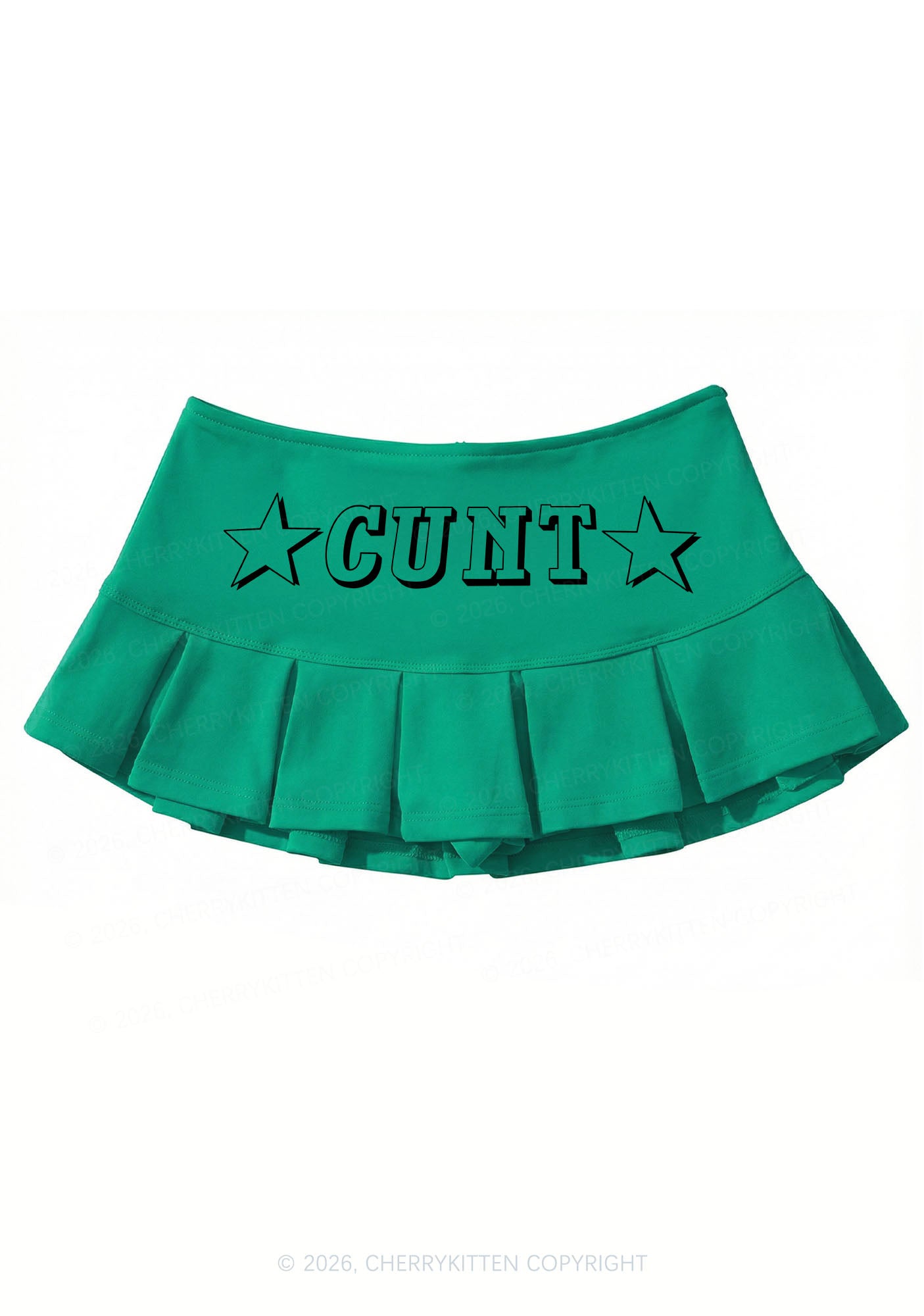 Star Count Y2K Mini Pleated Skirts Cherrykitten