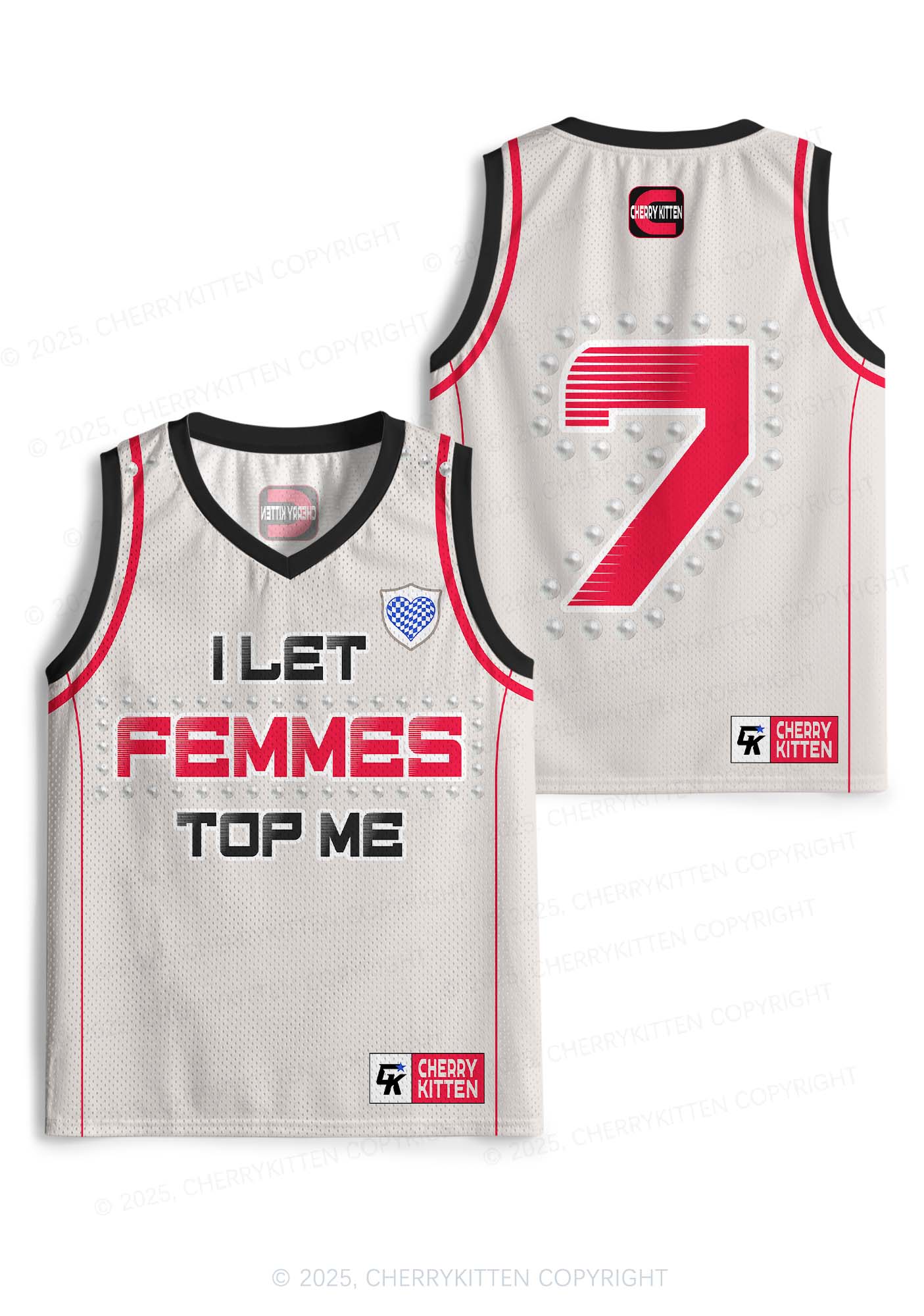 Femmes Top Me Pride Y2K Sport Jersey Tank Cherrykitten