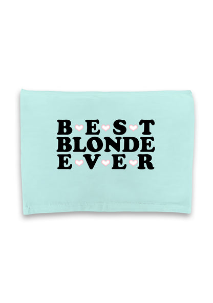 Best Blonde Ever Crop Tube