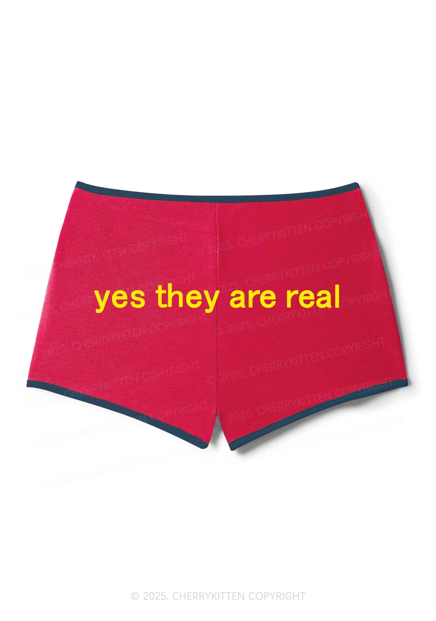 Yes They Are Real Y2K Booty Shorts Cherrykitten