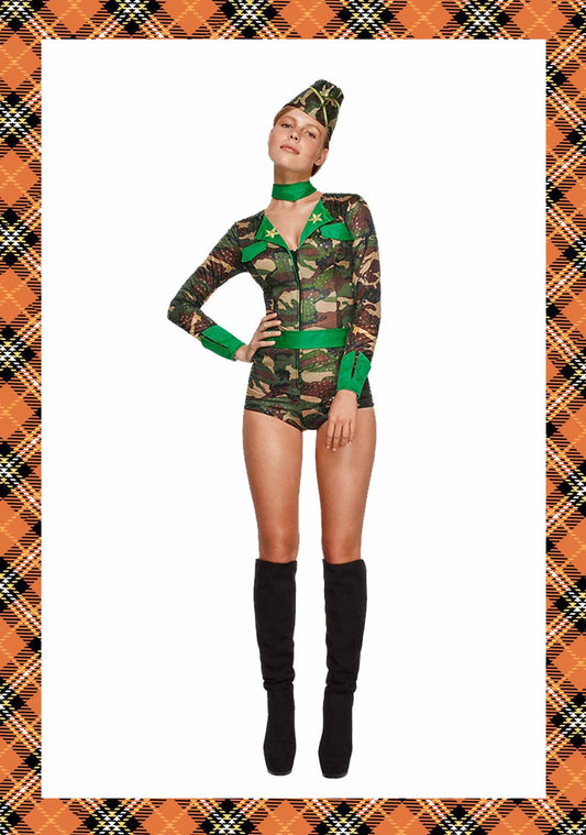 Pentagram Camouflage Y2K Halloween Cosplay Costume