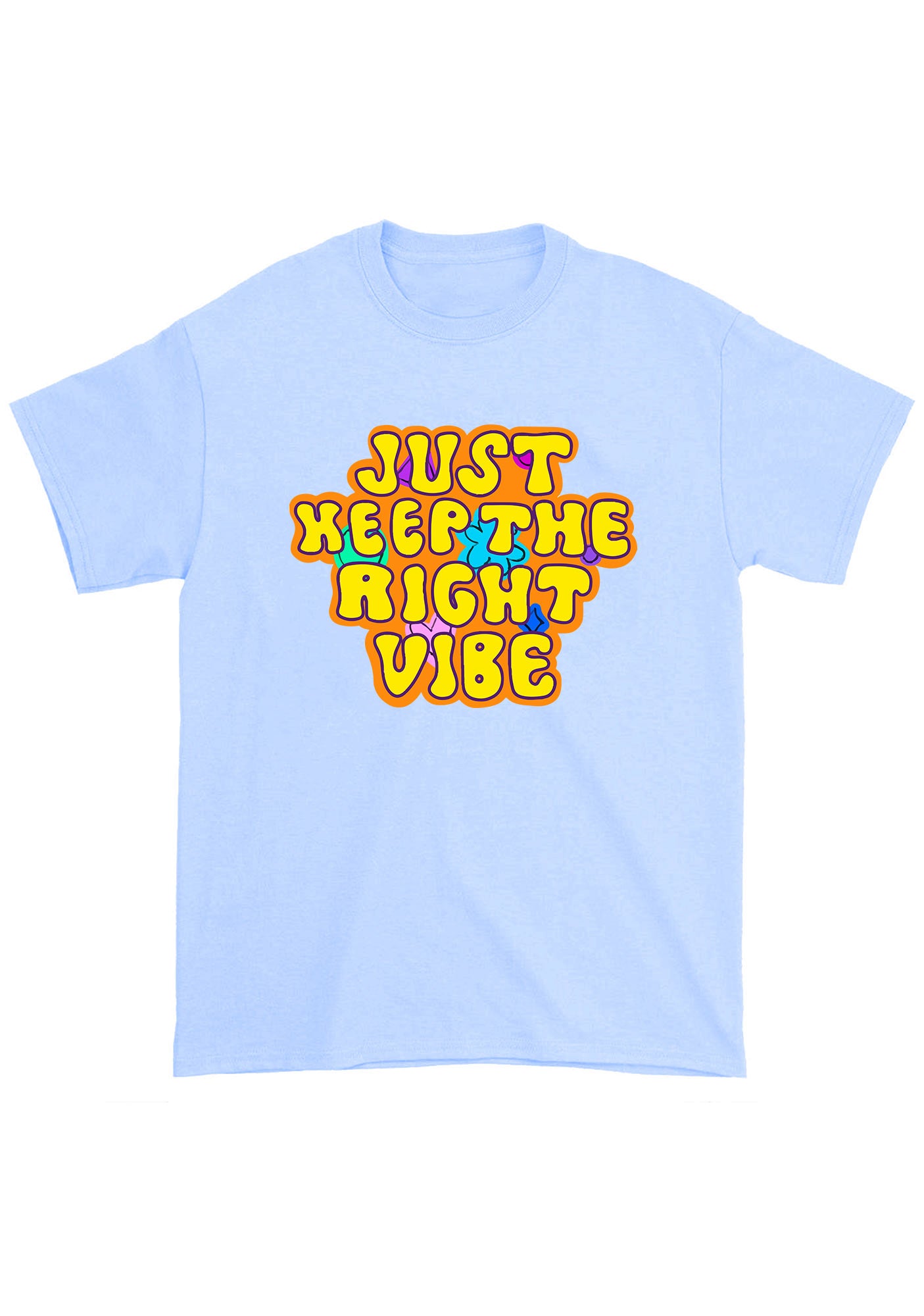 Just Heep The Right Vibe Bangtan Kpop Chunky Shirt