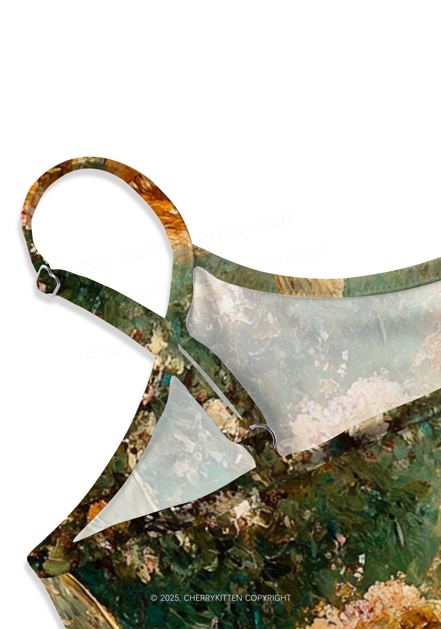 Fairy Kiss Y2K Print Slip Dress Cherrykitten