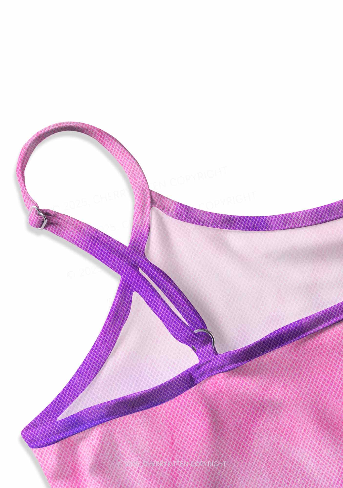 Bisexual Pride Y2K Print Cami Crop Top Cherrykitten
