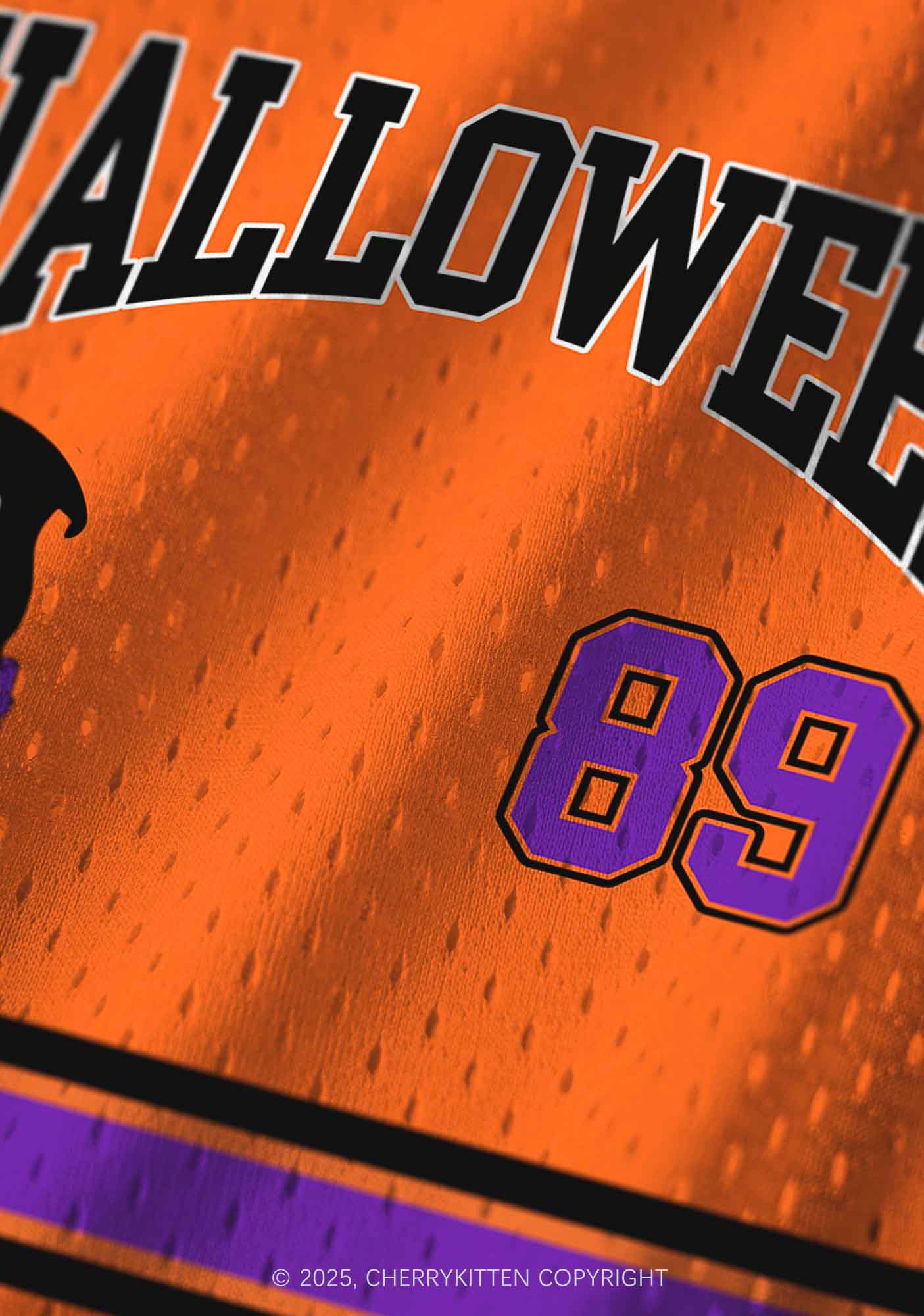 Halloween Custom Horror Hang Up Y2K Sport Jersey Tank Cherrykitten