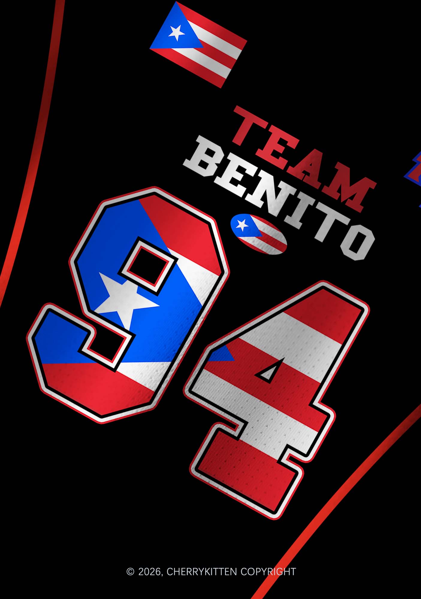 Black Team Bunny Y2K Football Jersey Shirts Cherrykitten