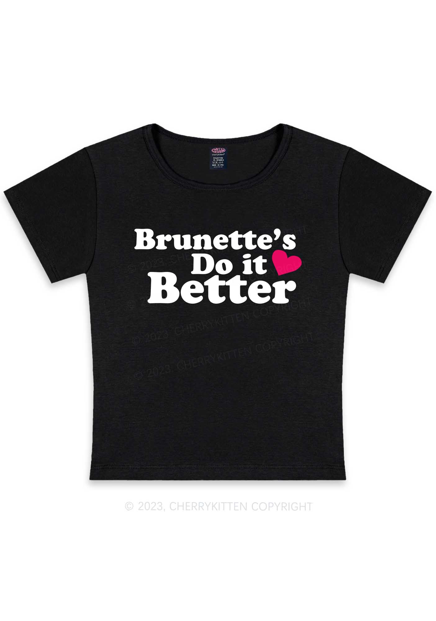 Curvy Do It Better Y2K Baby Tee Cherrykitten