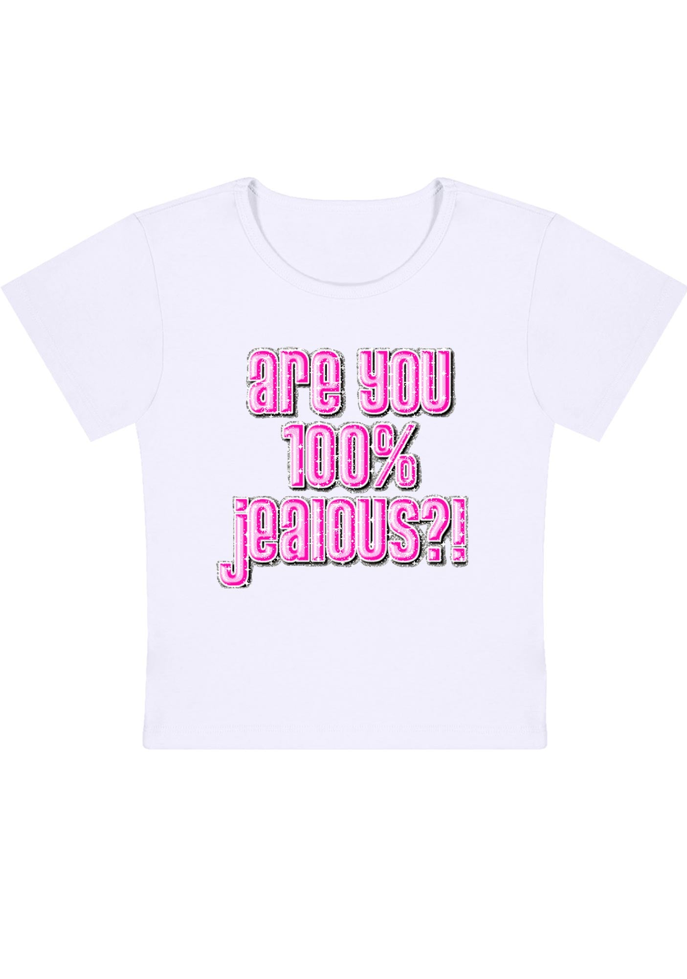 Curvy Are You 100% Jealous Baby Tee