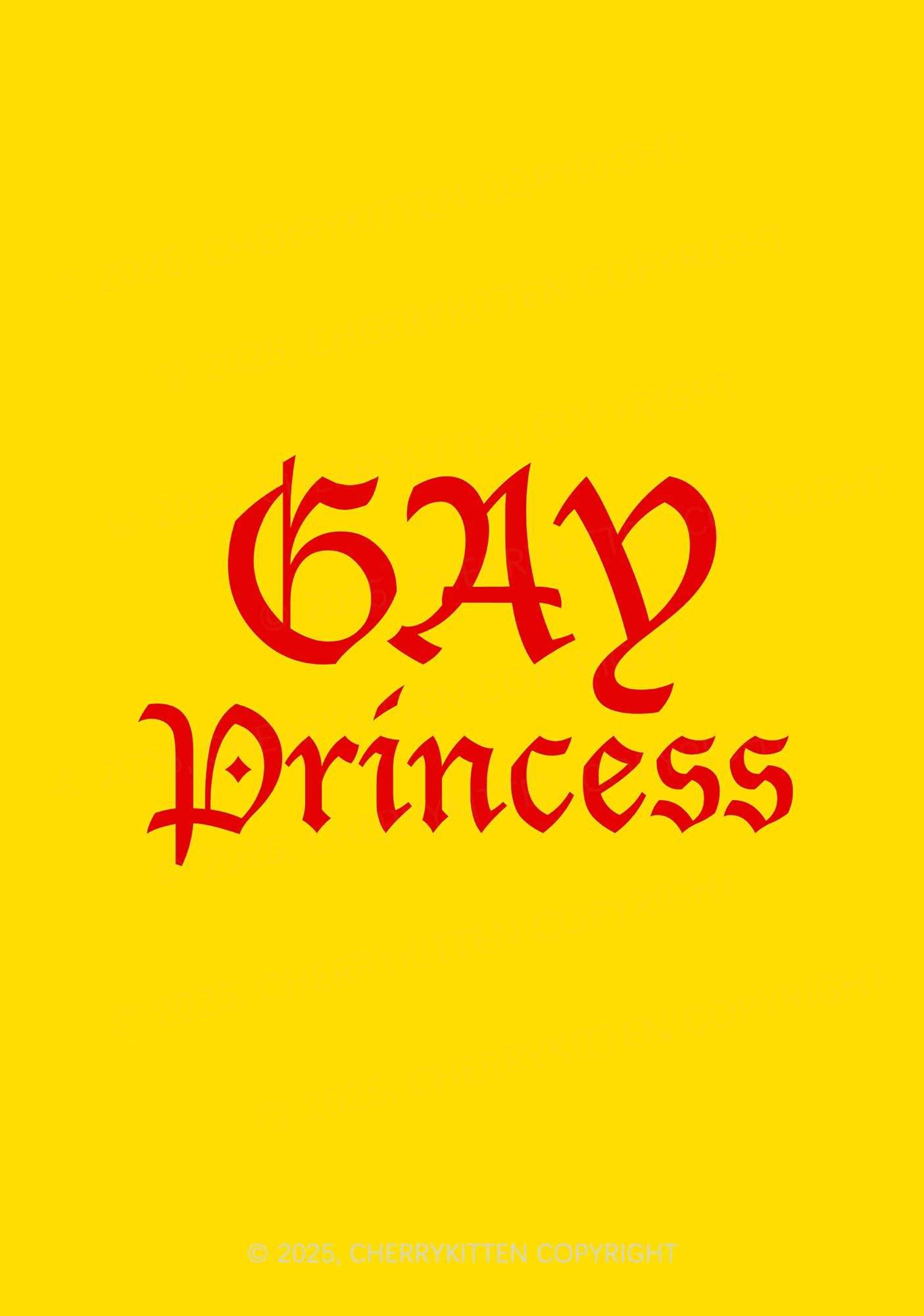 Gay Princess Pride 1Pc Y2K Pin Badge Cherrykitten