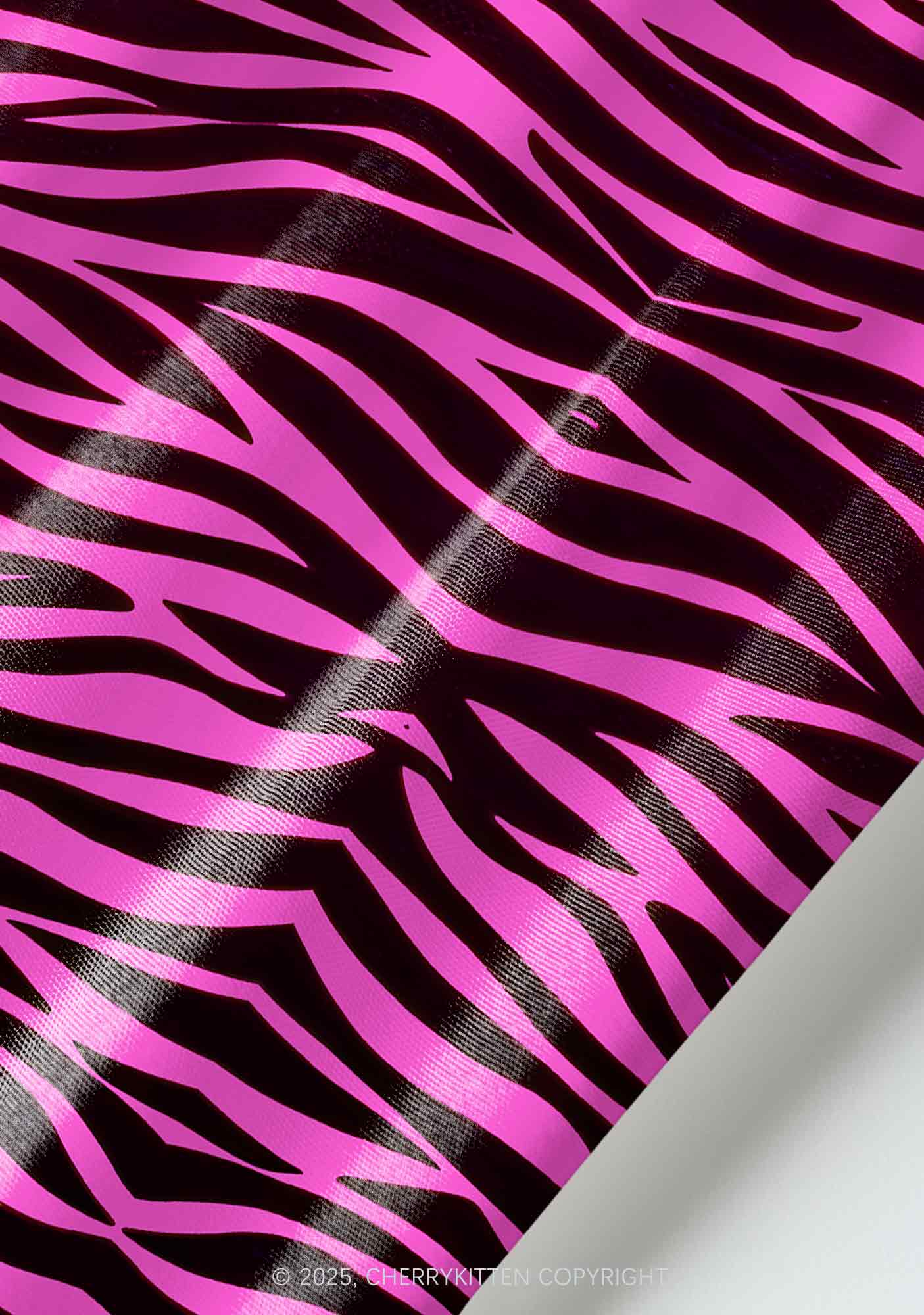Pink Zebra Y2K Pet Shirts Cherrykitten