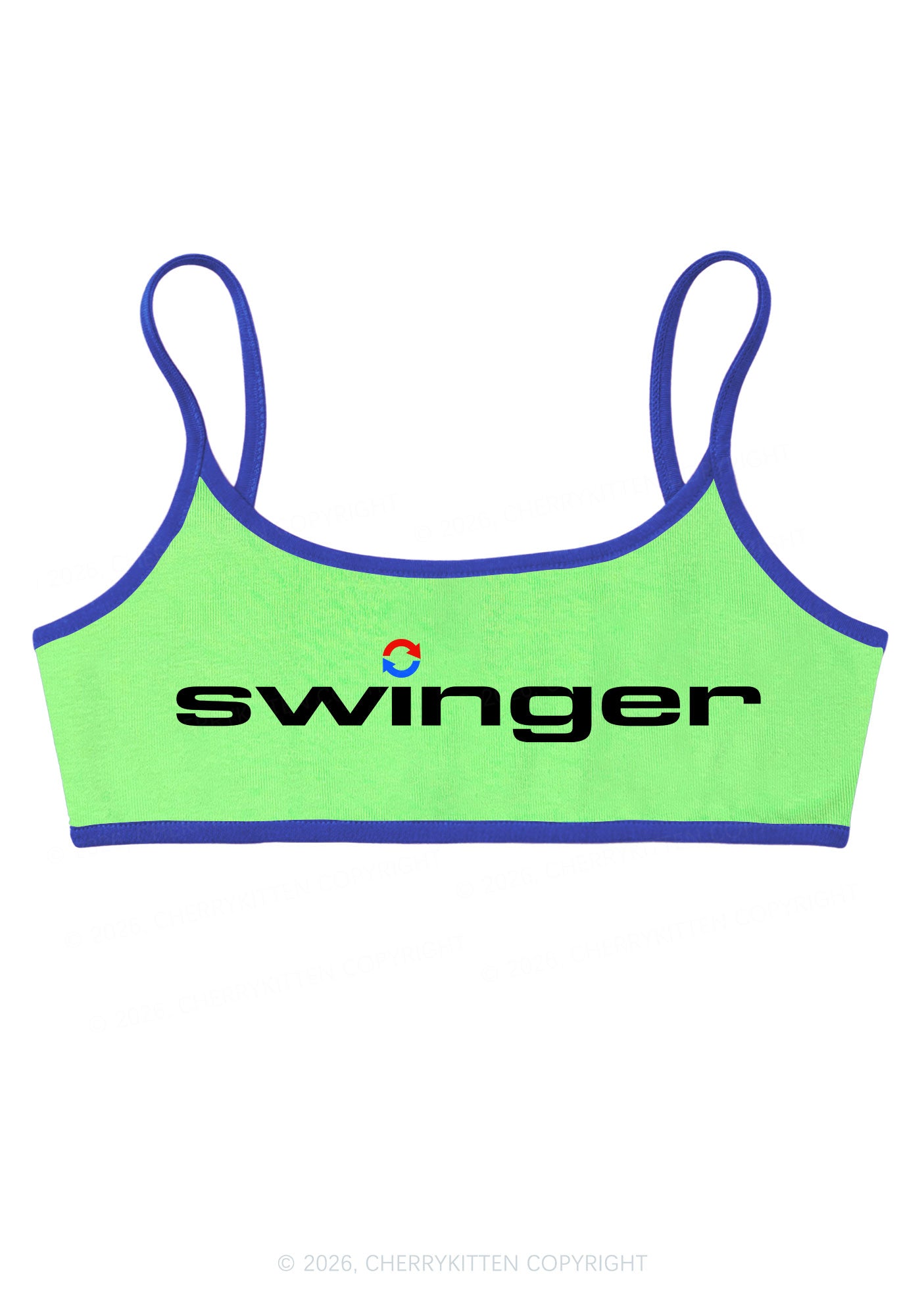 Swinger Y2K Super Crop Cami Cherrykitten