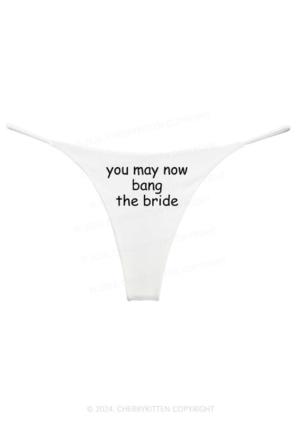 Bang The Bride Y2K Bikini String Thong Cherrykitten