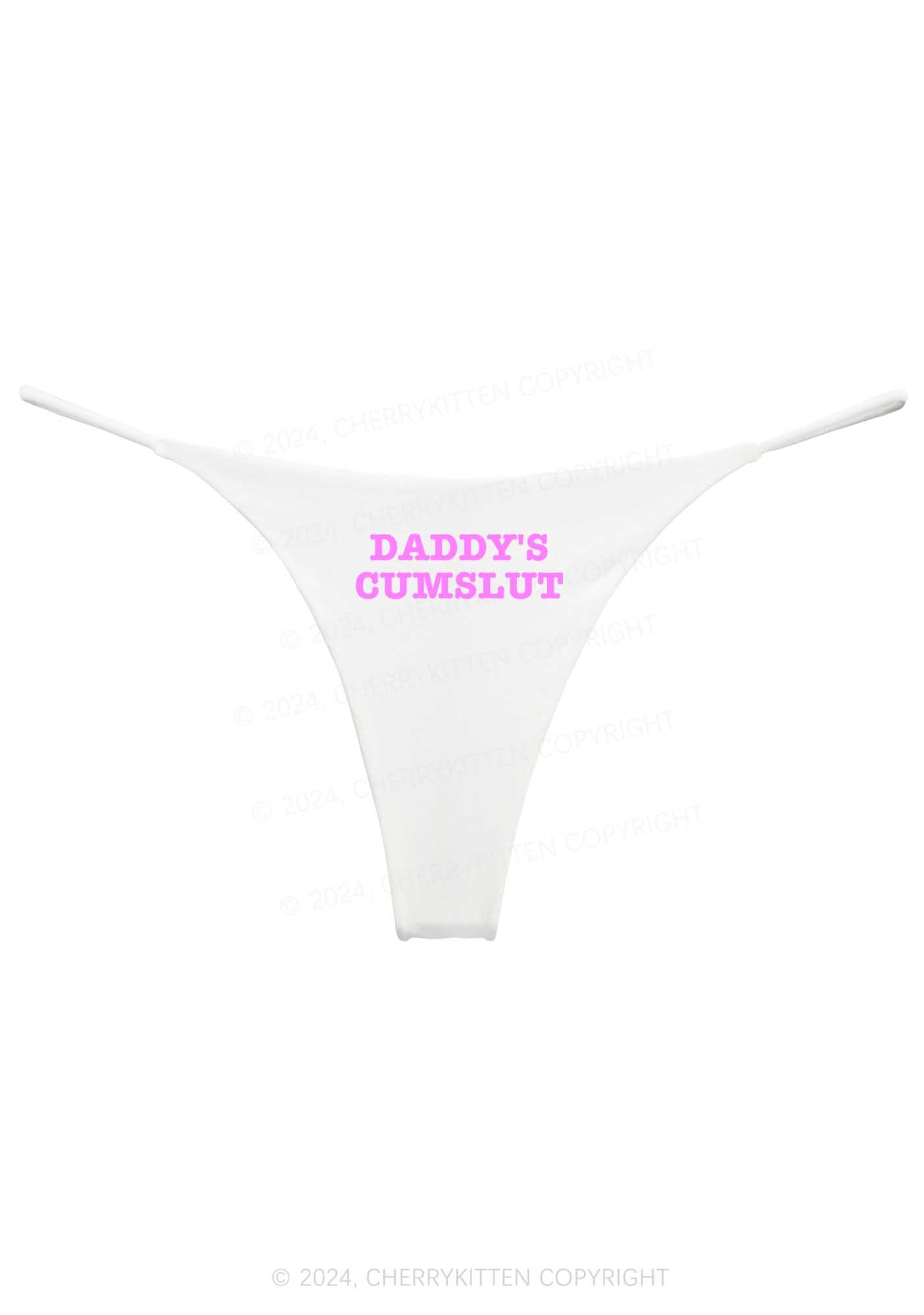 Daddy's Slxt Y2K Bikini String Thong Cherrykitten