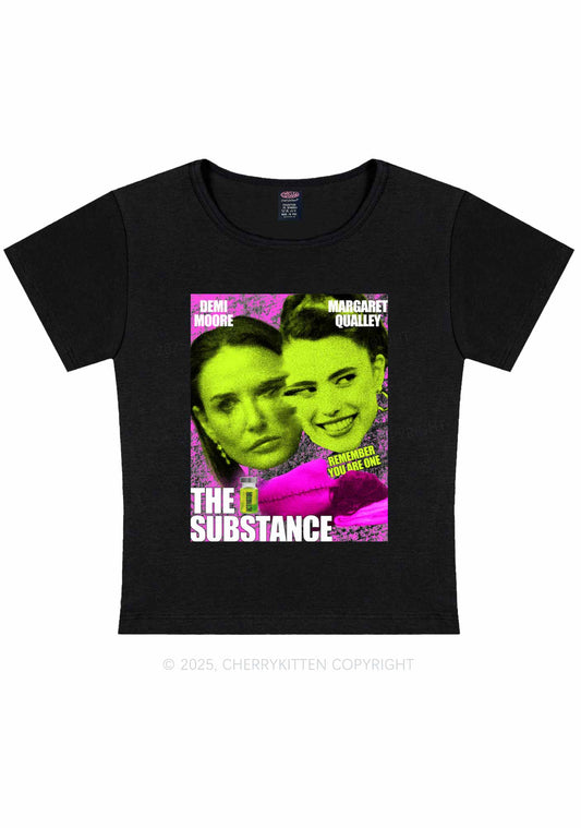 Halloween Horror Women Film Y2K Baby Tee Cherrykitten