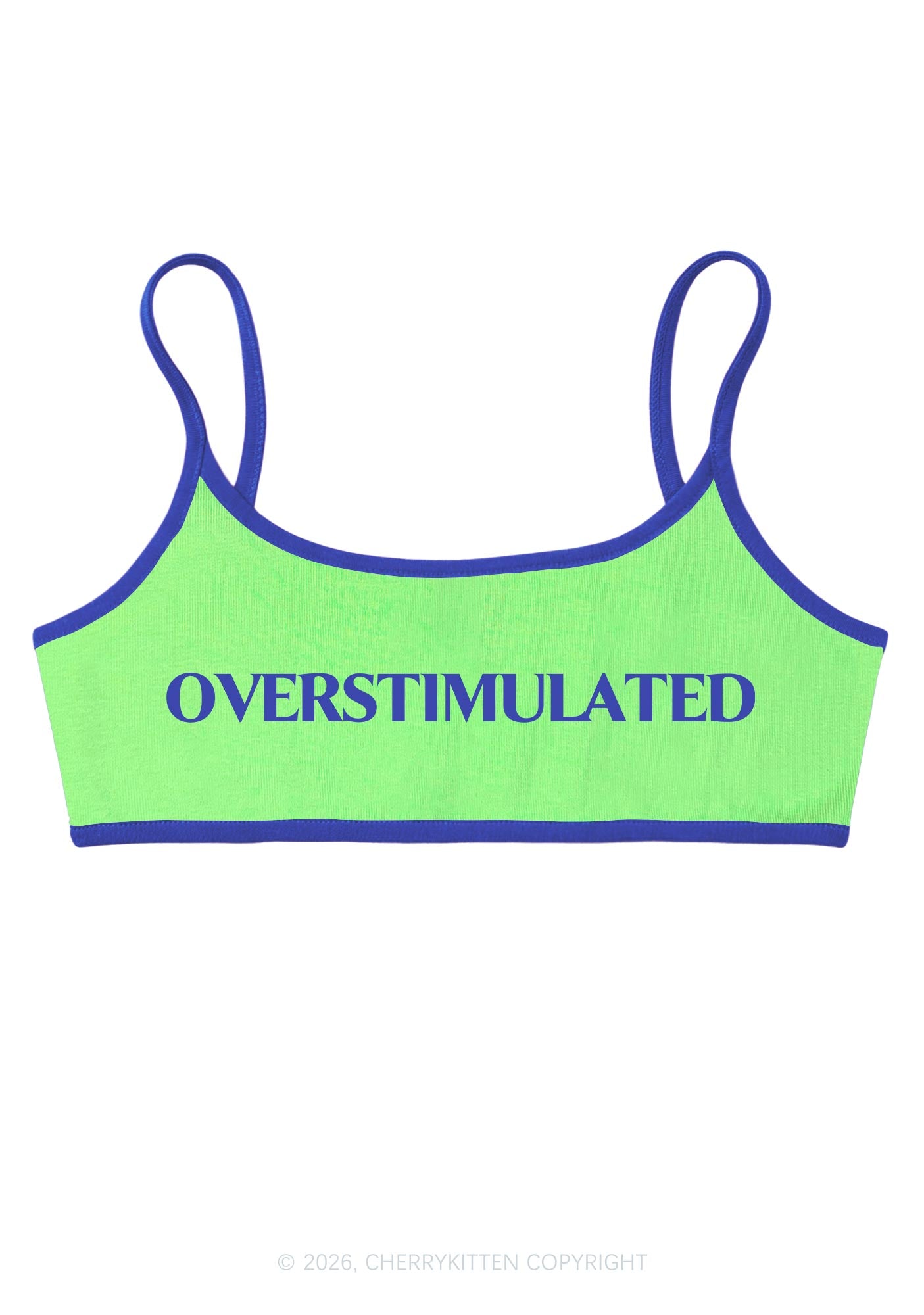 Overstimulated Y2K Super Crop Cami Cherrykitten