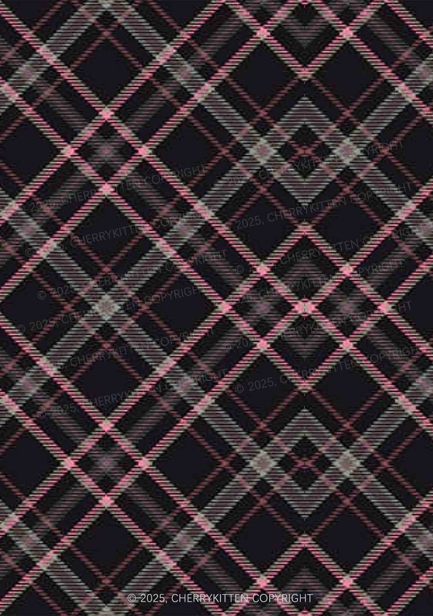 Pink Plaid Y2K Print Mini Layered Skirt Cherrykitten