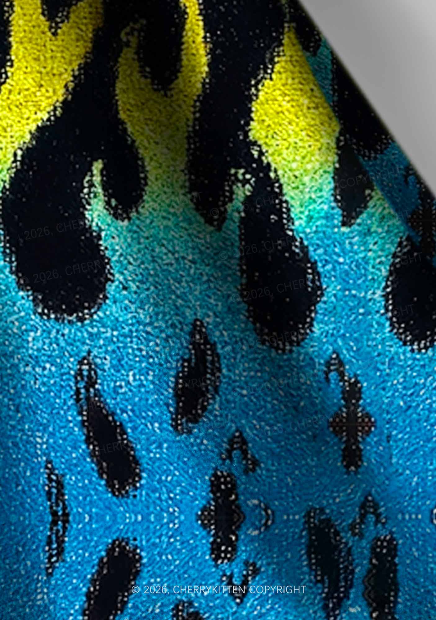 Pansexuality Flame Pride Y2K Print Headband Cherrykitten