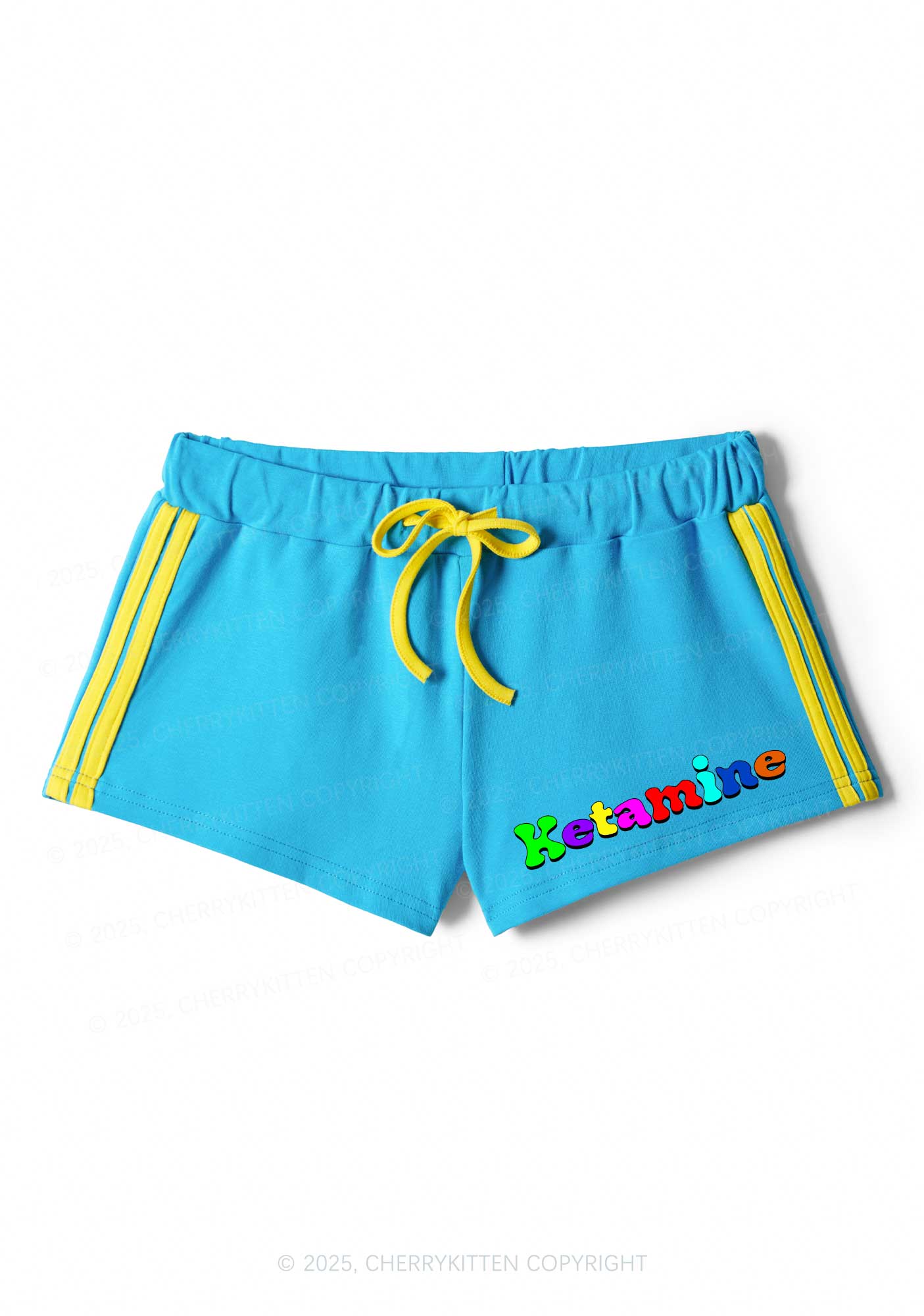 Candy K Y2K Drawstring Mini Shorts Cherrykitten