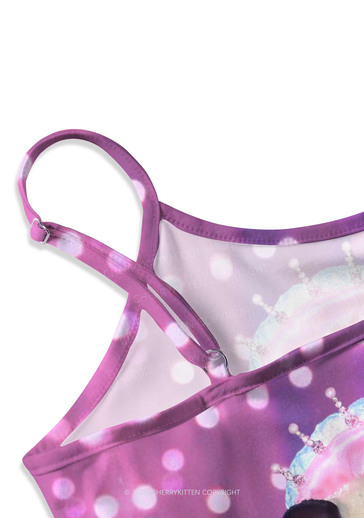 Magic Pink Ratz Y2K Print Slip Dress Cherrykitten