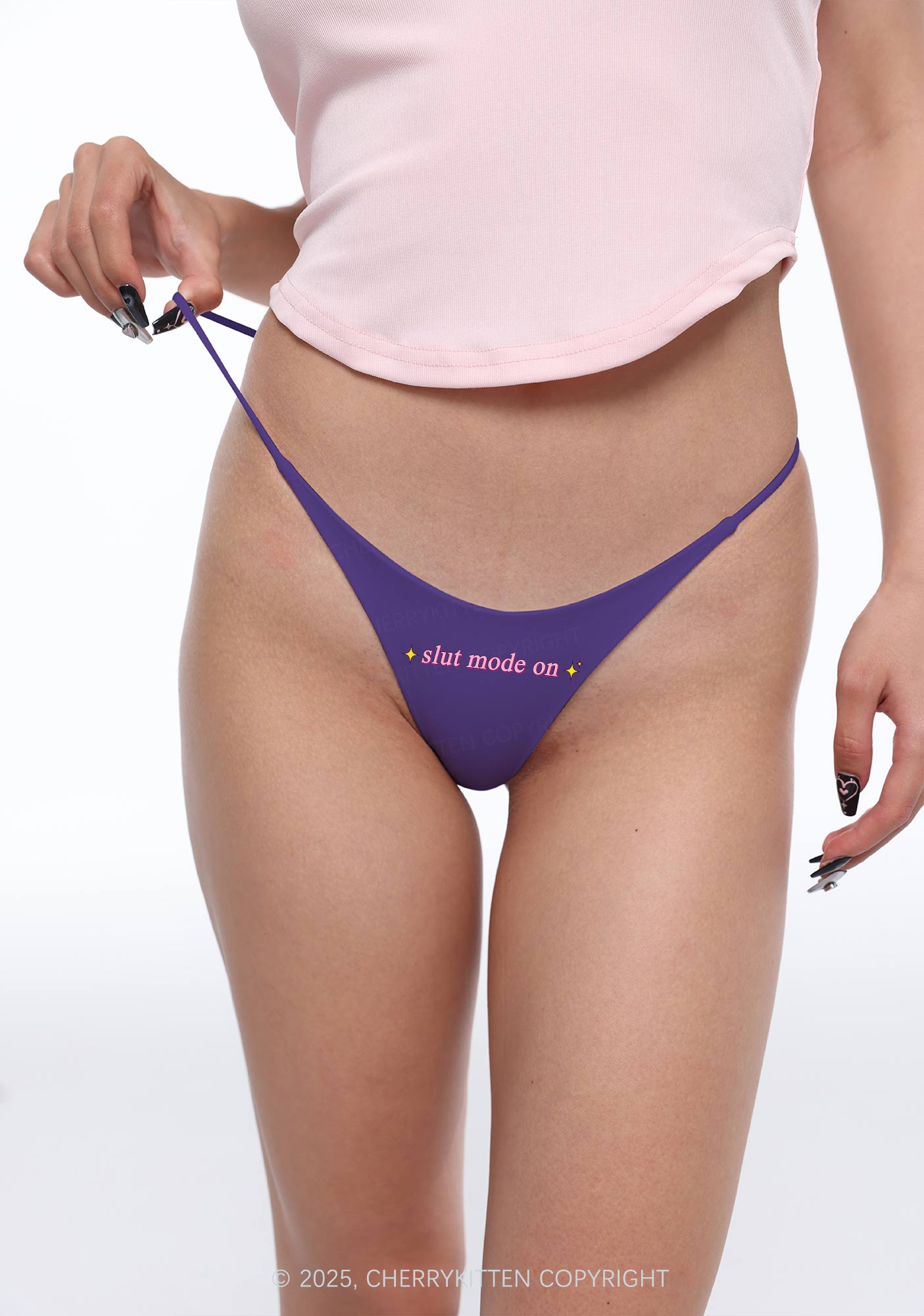 Slxt Mode On Y2K Bikini String Thong Cherrykitten
