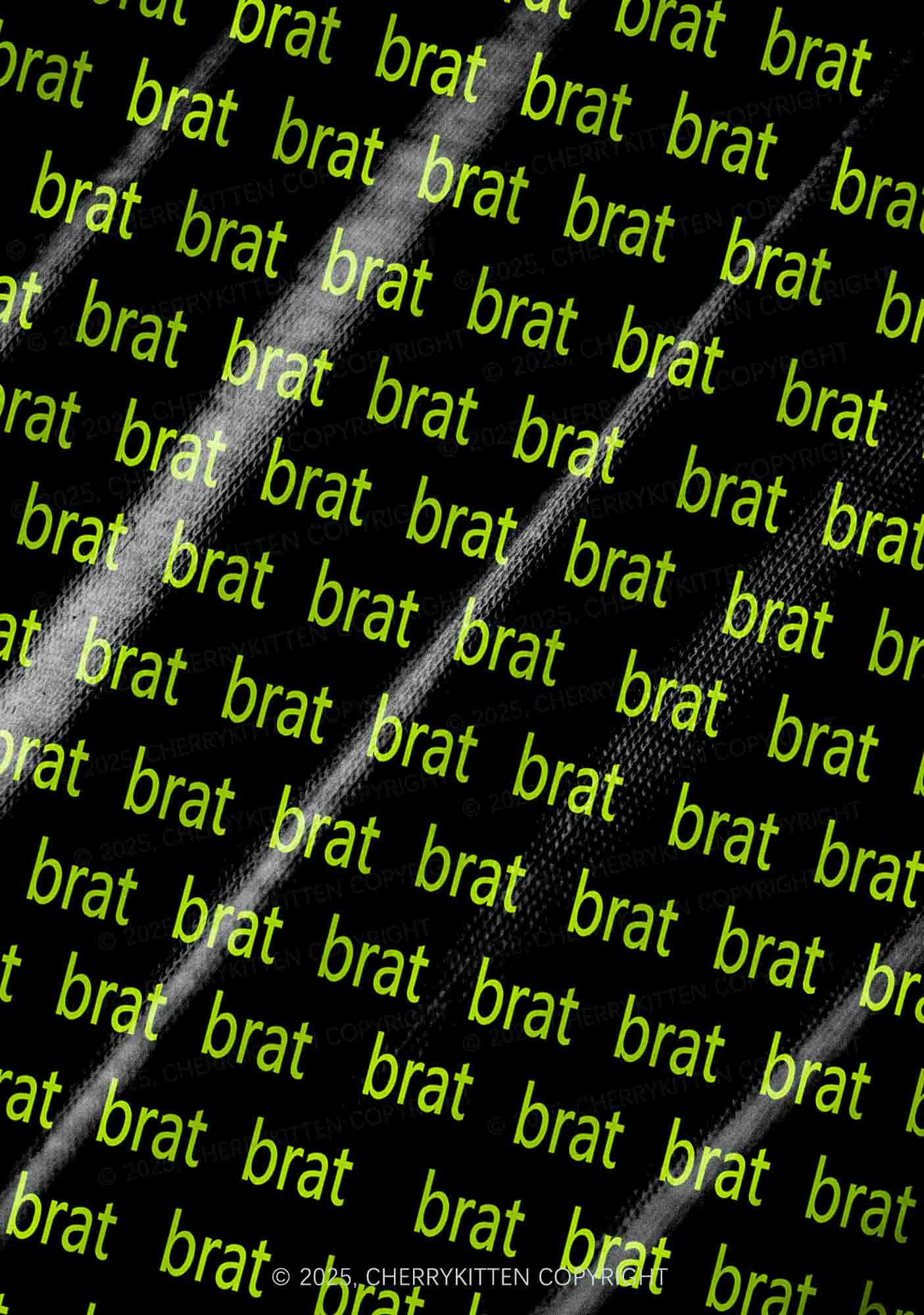 Green Brat Y2K Pet Tank Top Cherrykitten