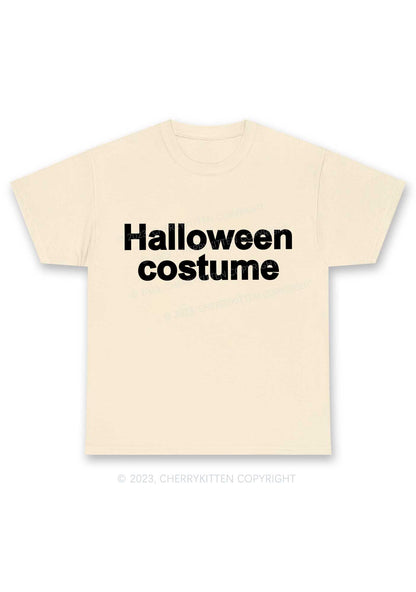 Halloween Costume Y2K Chunky Shirt Cherrykitten