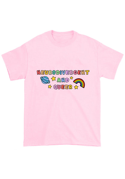 Neurodivergent And Queer Chunky Shirt
