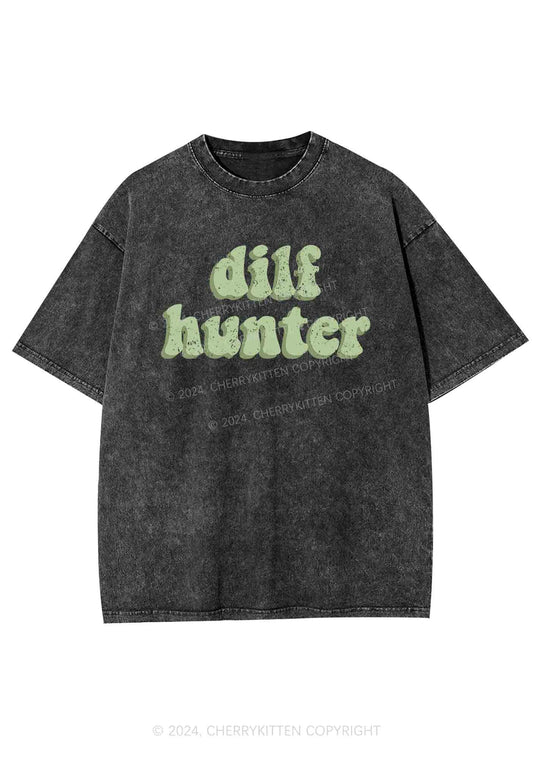Green Hunter Y2K Washed Tee Cherrykitten