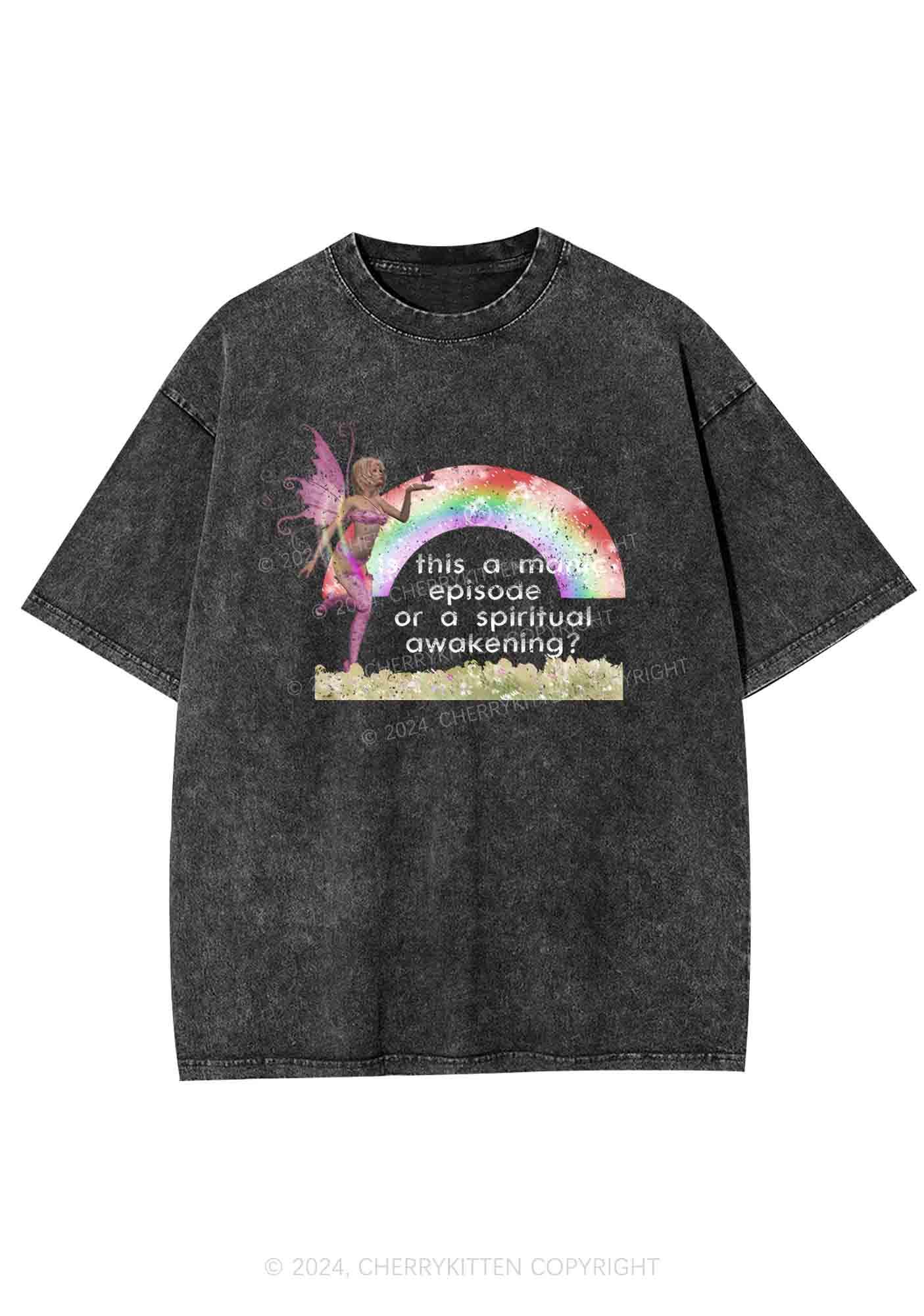 A Manic Episode Y2K Washed Tee Cherrykitten