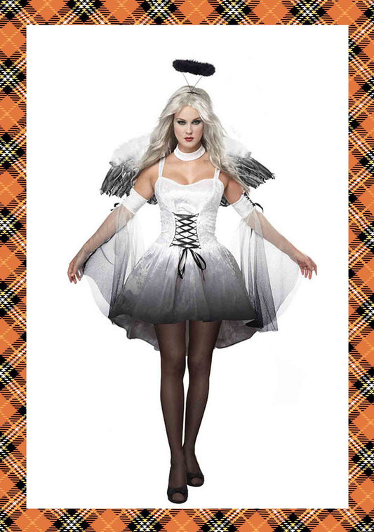 Ghost Bride Dress Y2K Halloween Cosplay Costume